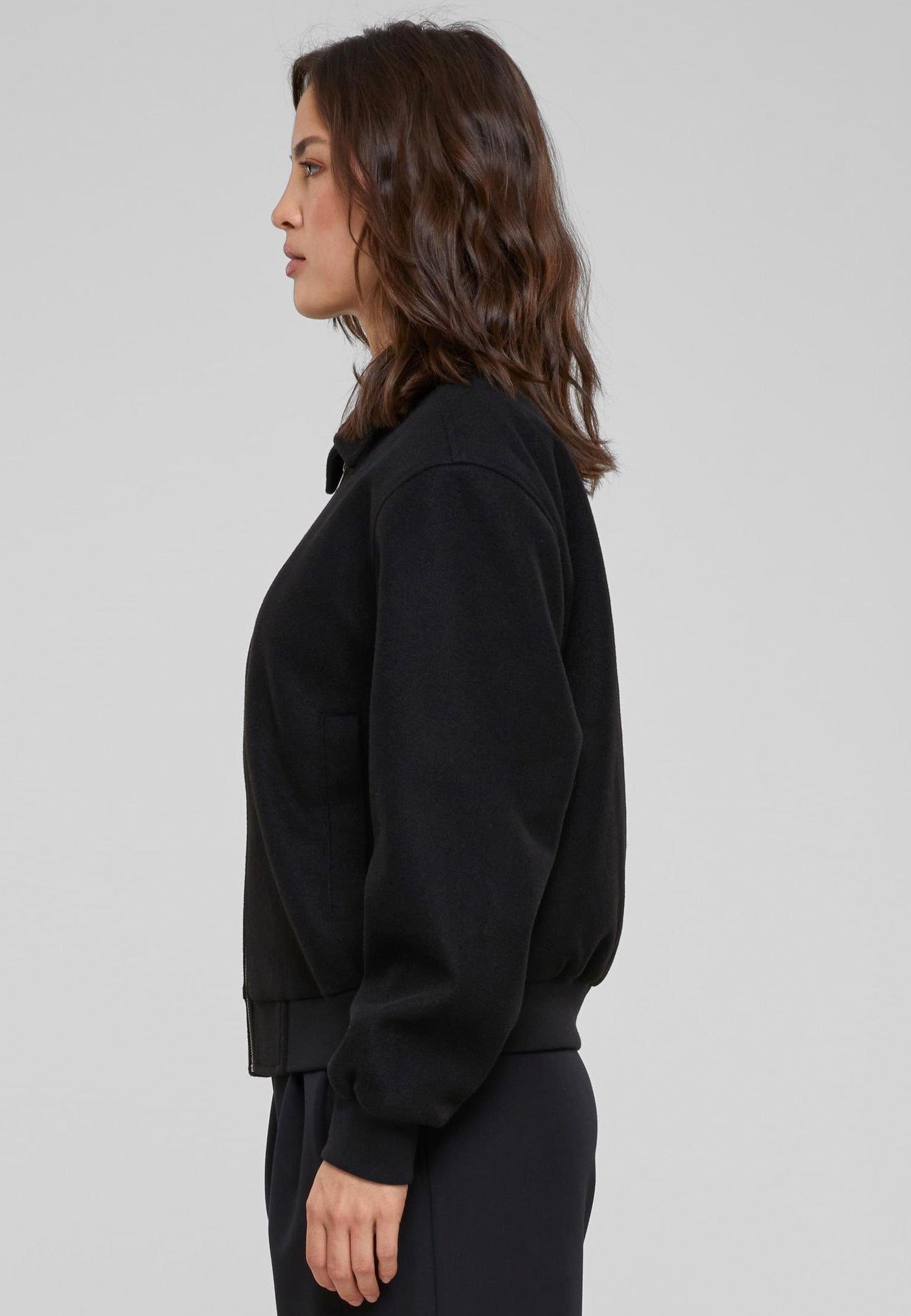 Urban Classics - Ladies Boxy Black - Jacket | Women-Image