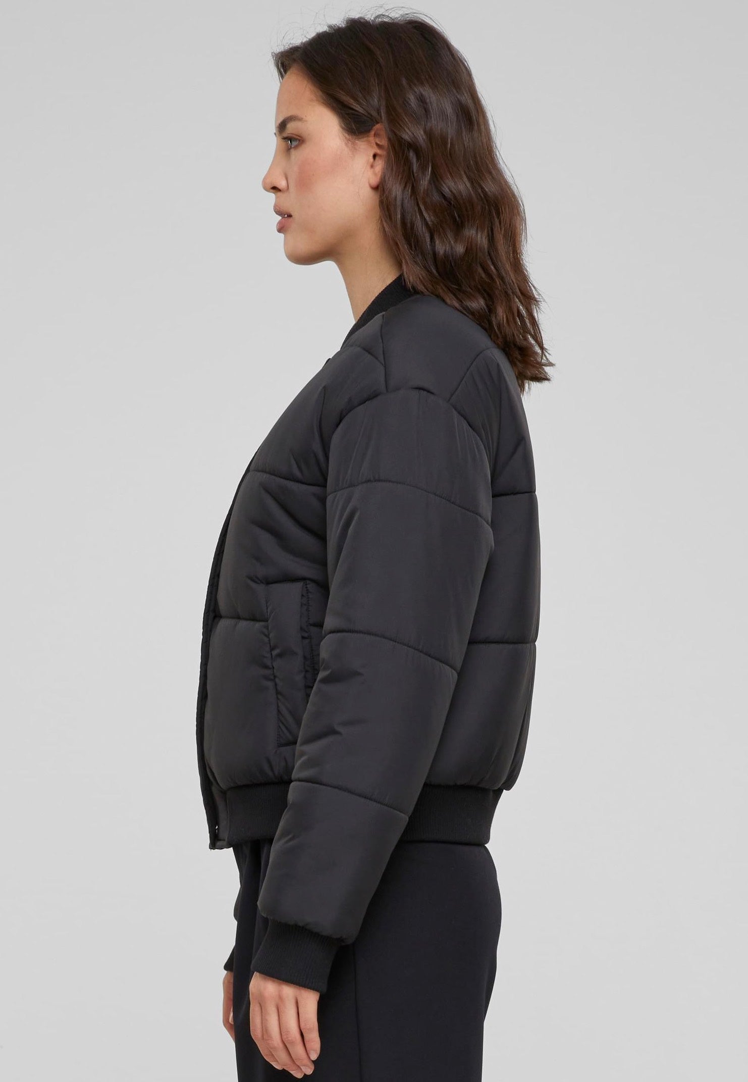 Urban Classics - Ladies Puffer Black - Jacket | Women-Image