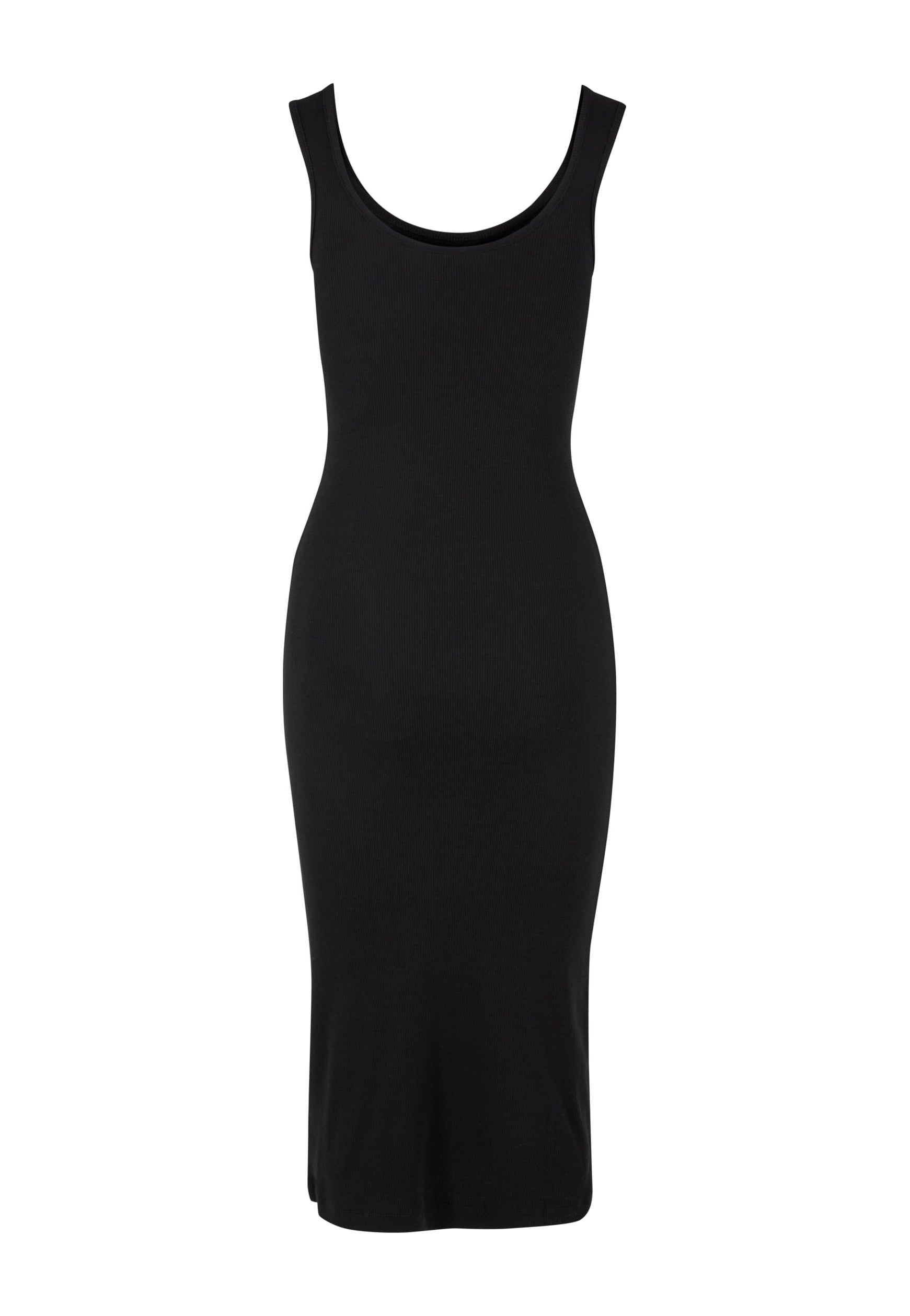 Urban Classics - Ladies Rib Top Black - Dress | Women-Image