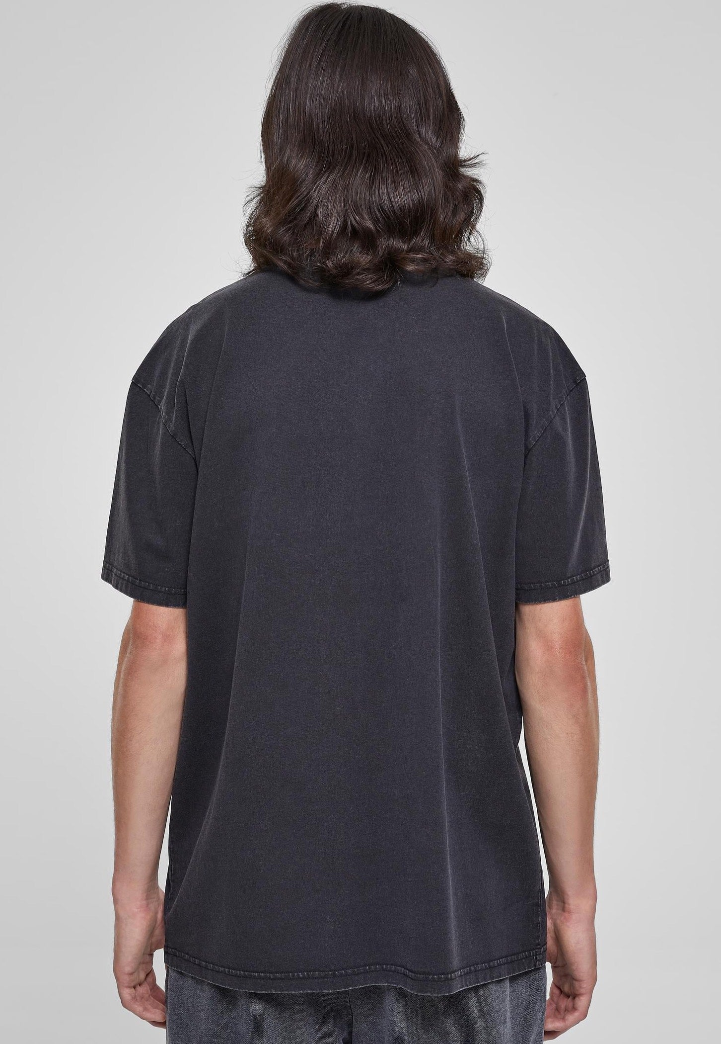 Urban Classics - Heavy Oversized Acid Wash Black - T-Shirt | Men-Image