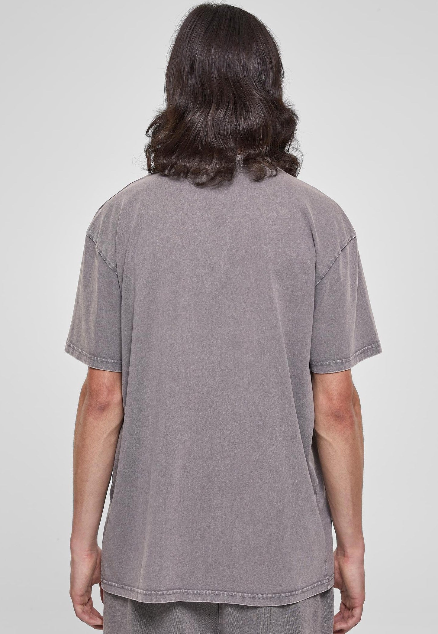 Urban Classics - Heavy Oversized Acid Wash Asphalt - T-Shirt | Men-Image