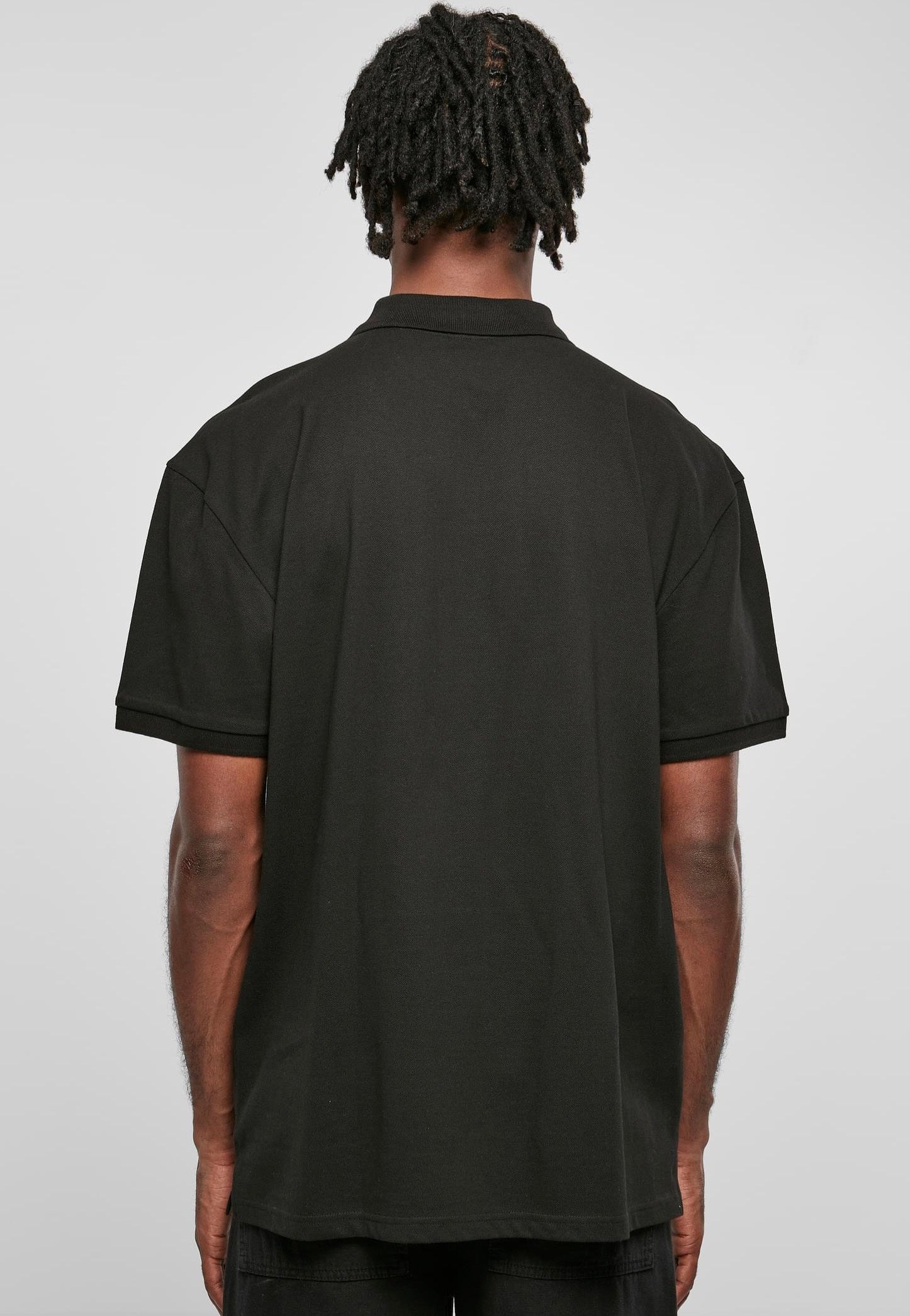 Urban Classics - Oversized Zip Black - Polo | Men-Image