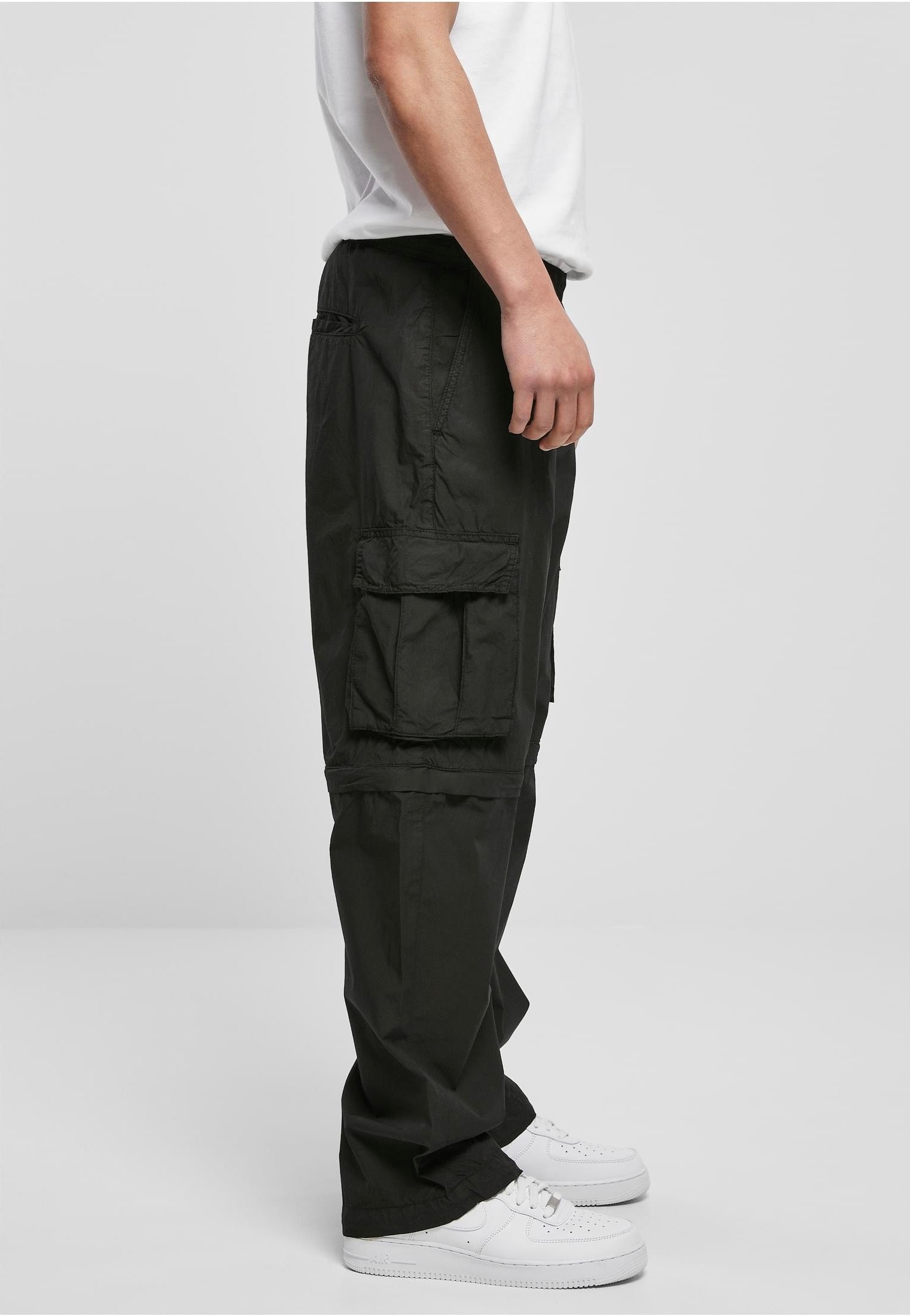 Urban Classics - Zip Away Black - Pants | Men-Image