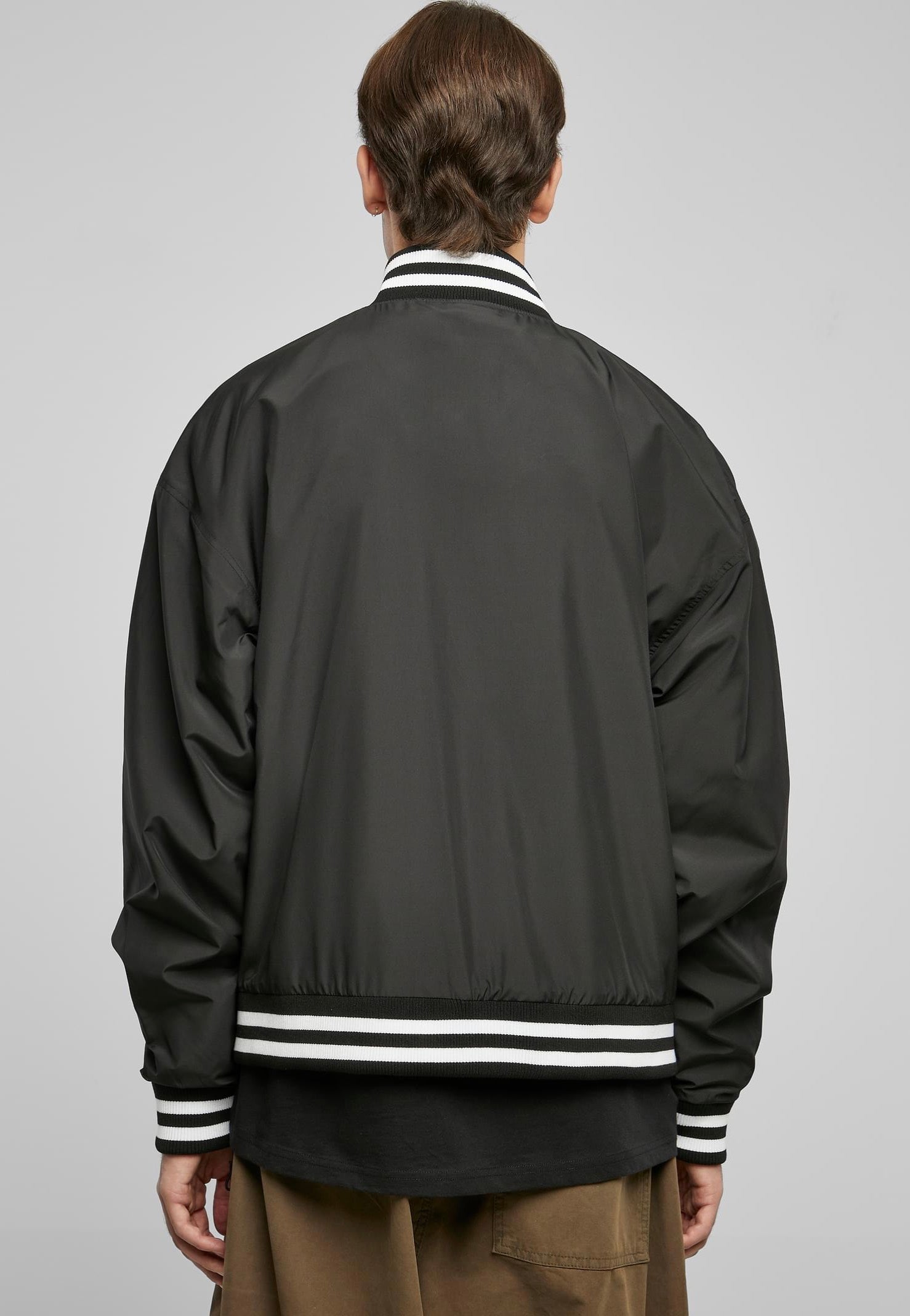 Urban Classics - Light College Black - College Jacket | Men-Image