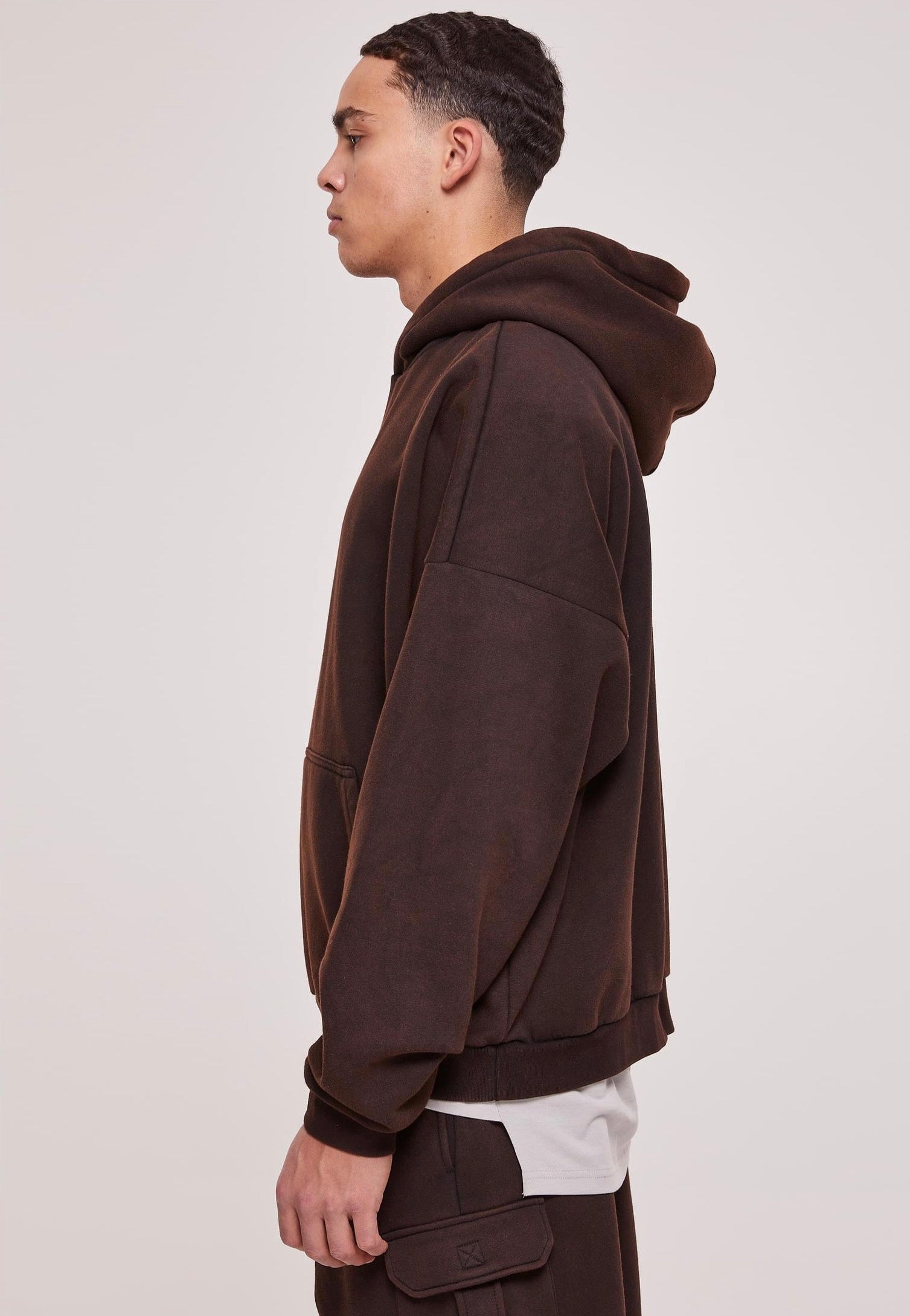 Urban Classics - Acid Washed Black - Hoodie | Men-Image