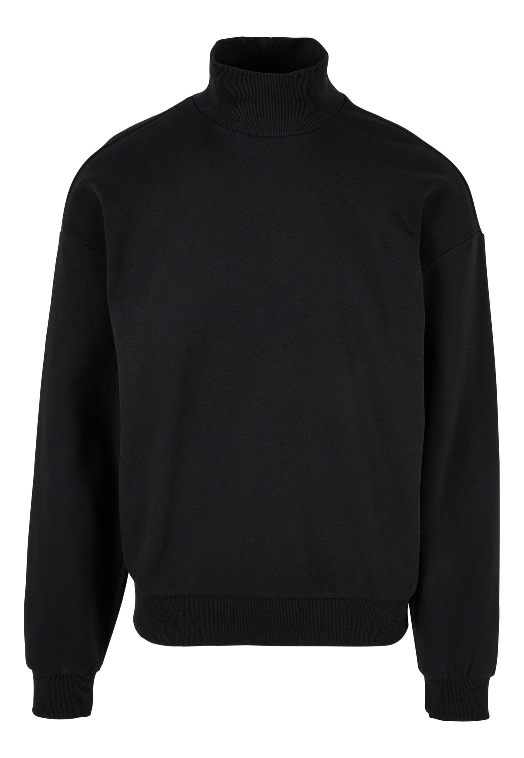 Urban Classics - High Rib Neck Black - Sweater | Men-Image