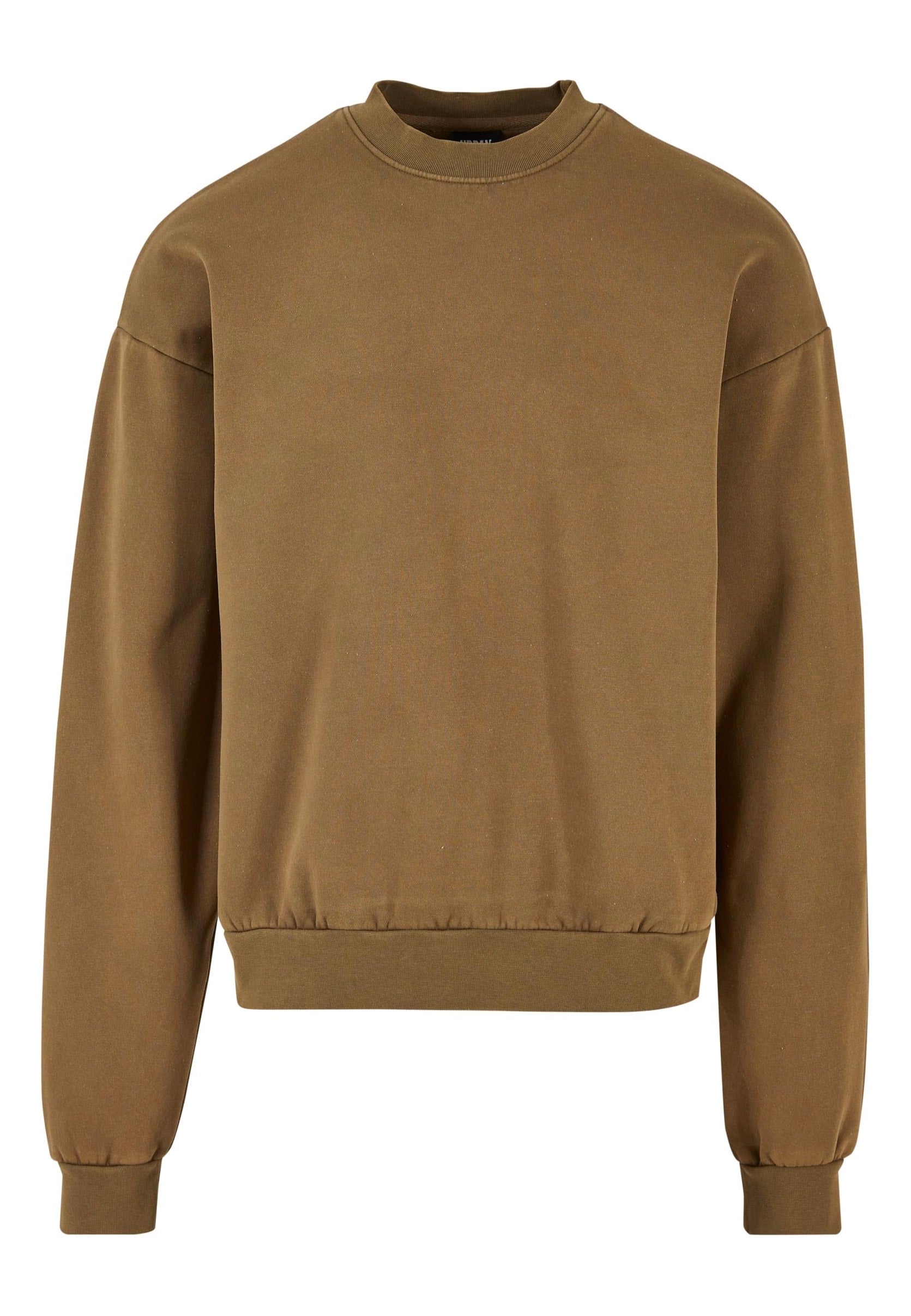 Urban Classics - Acid Washed Crew Summerolive - Sweater | Men-Image