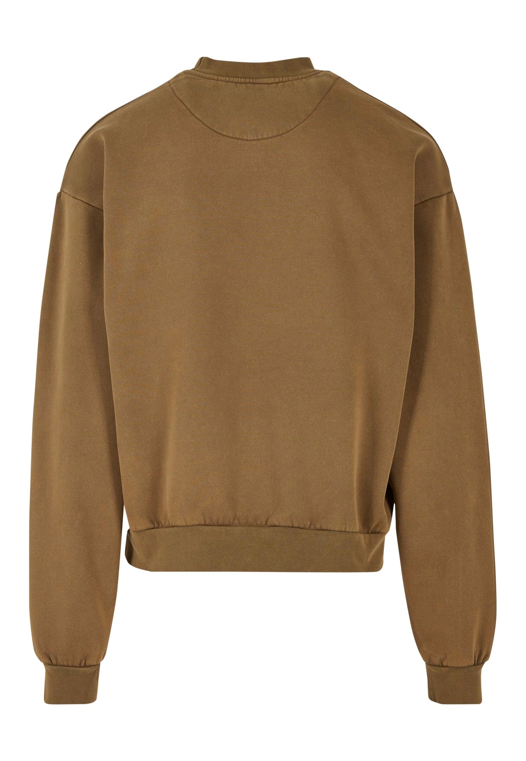 Urban Classics - Acid Washed Crew Summerolive - Sweater | Men-Image