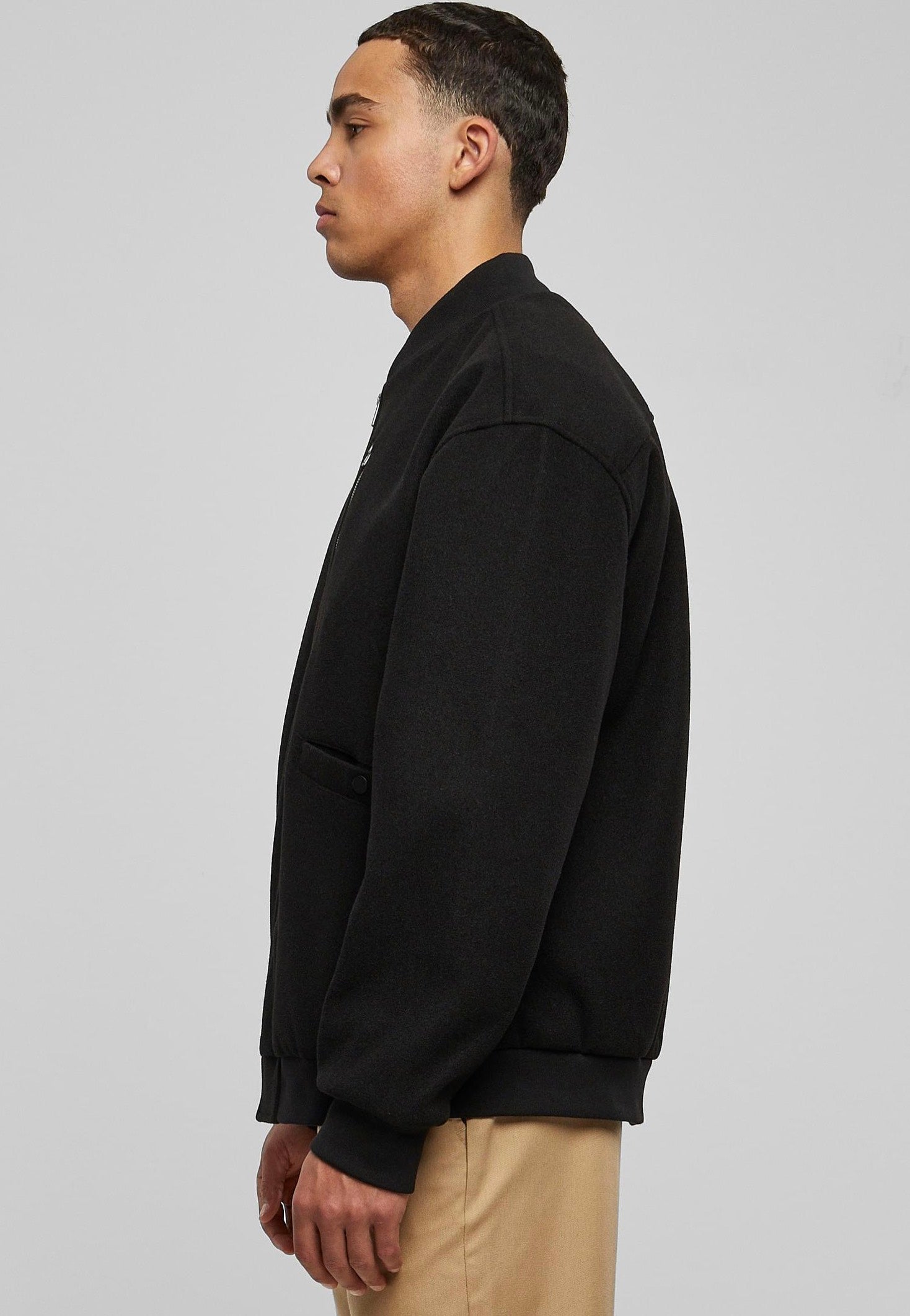 Urban Classics - Bomber Blouson Black - Jacket | Men-Image