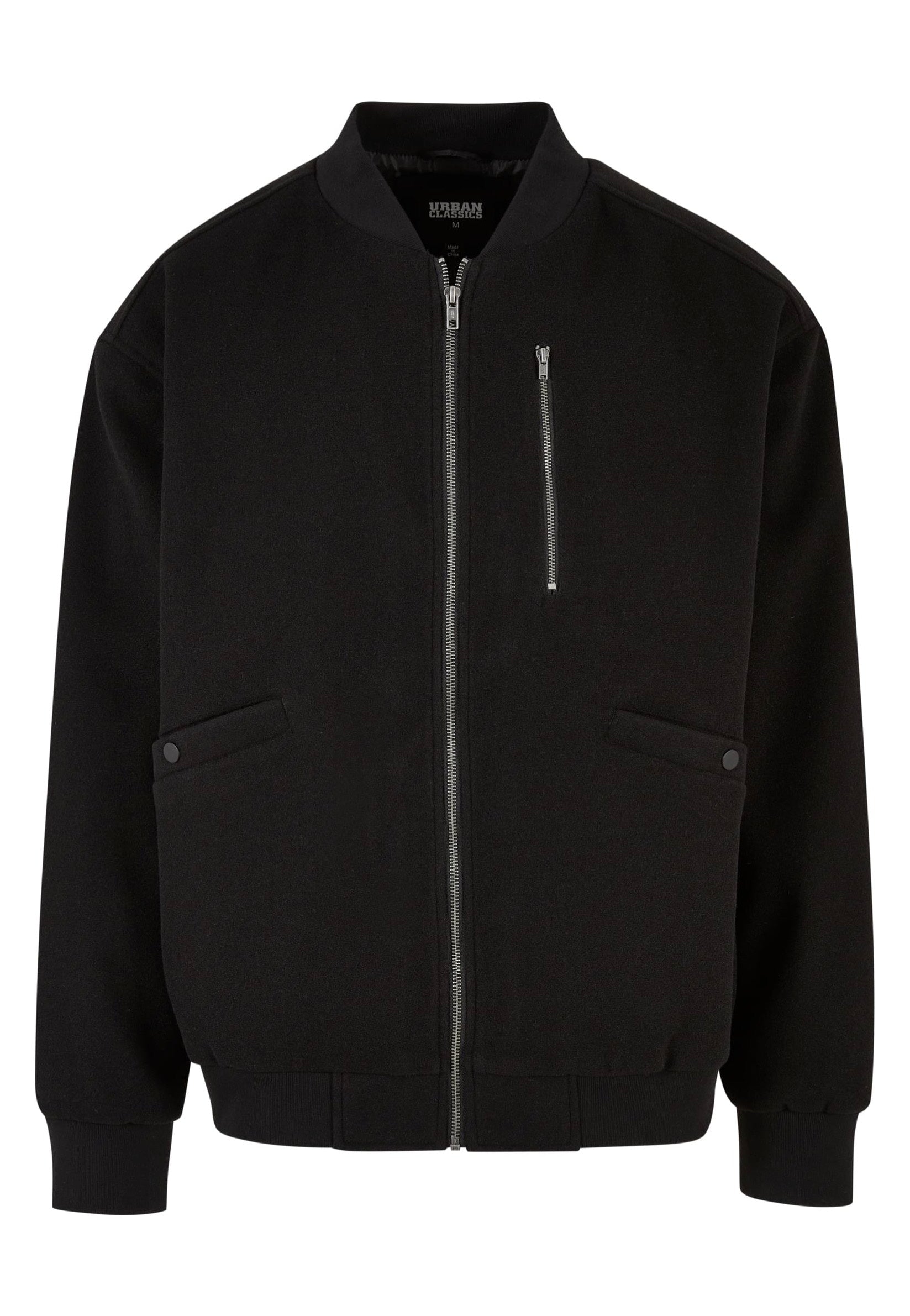 Urban Classics - Bomber Blouson Black - Jacket | Men-Image