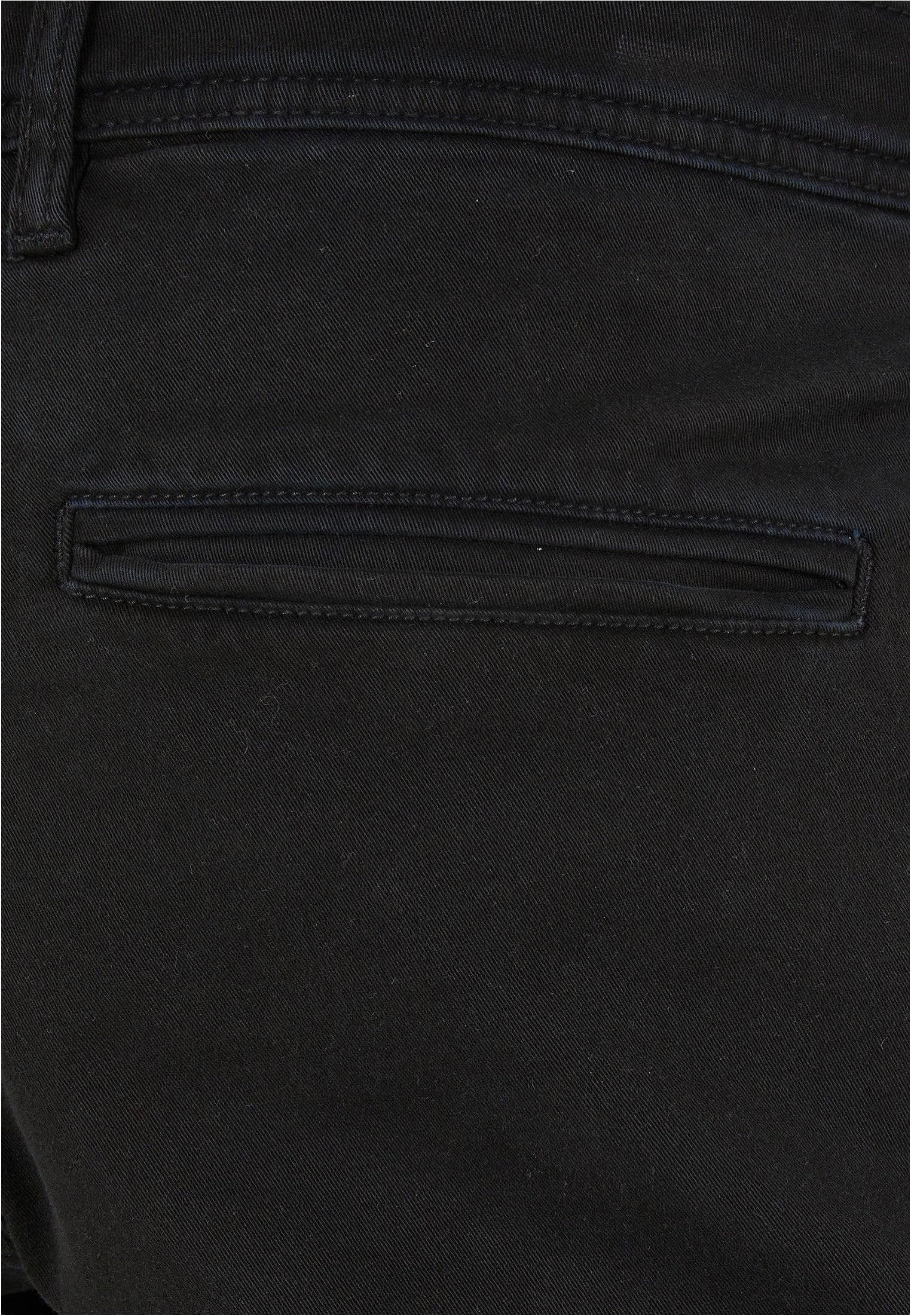 Urban Classics - Double Cargo Twill Jogging Black - Pants | Men-Image