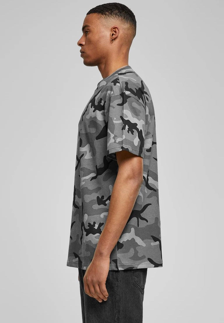 Urban Classics - Heavy Oversized Dark Camo - T-Shirt | Men-Image