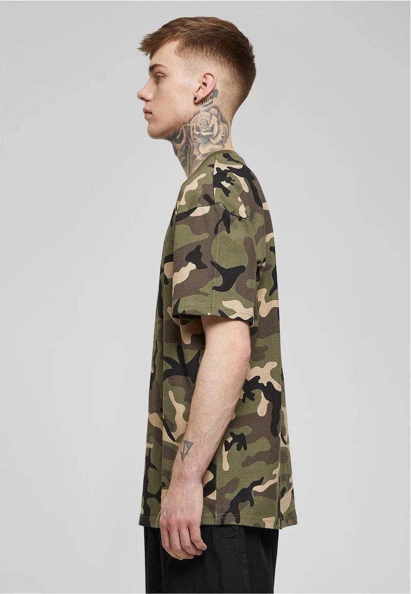 Urban Classics - Heavy Oversized Woodcamo - T-Shirt | Men-Image