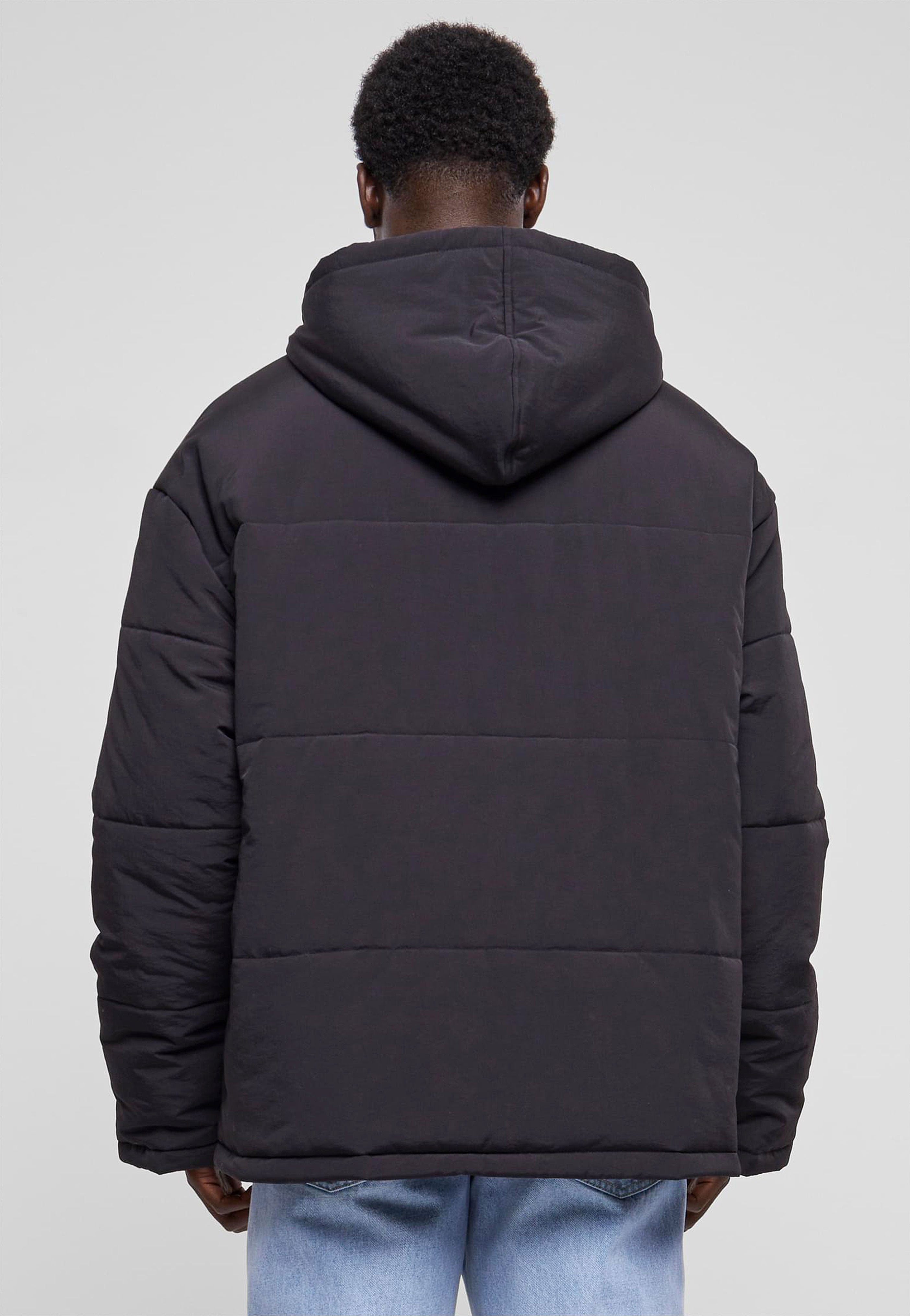 Urban Classics - Hooded Block Puffer Black - Jacket | Men-Image