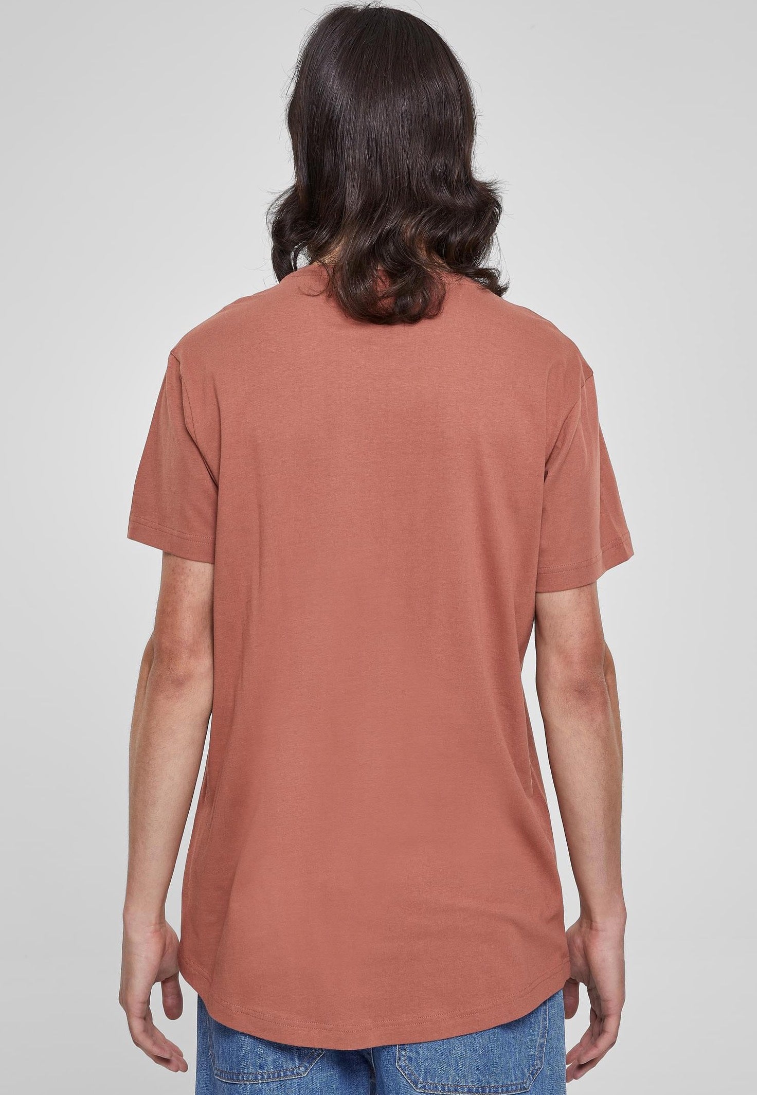 Urban Classics - Shaped Long Terracotta - T-Shirt | Men-Image