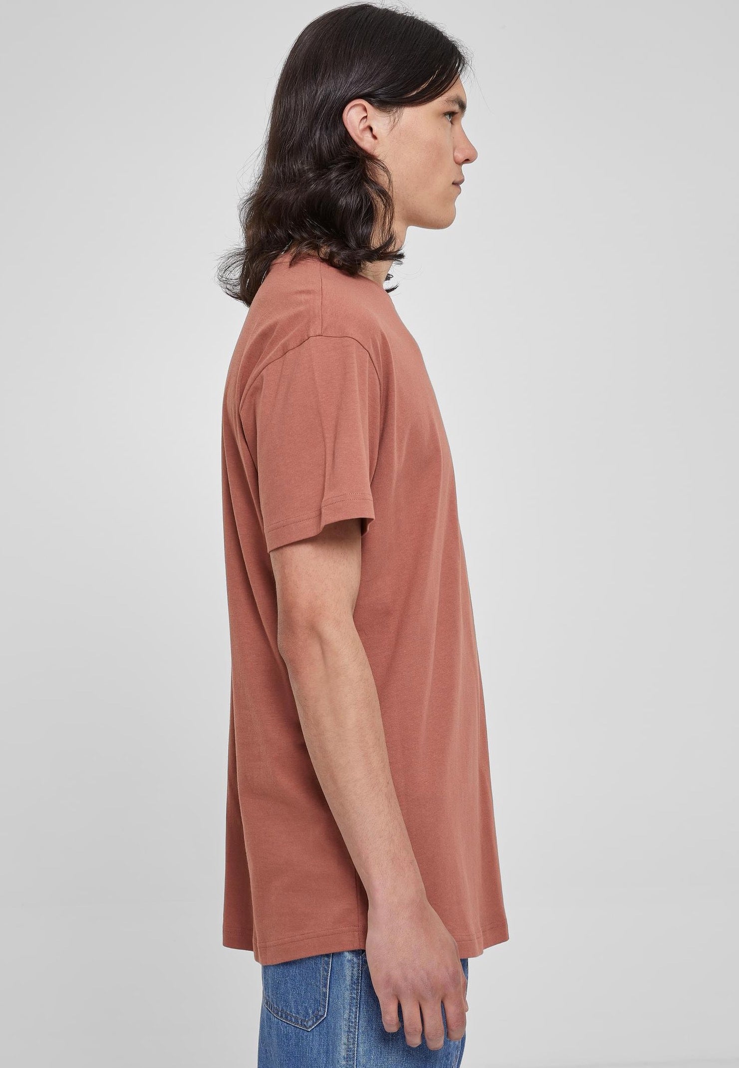 Urban Classics - Shaped Long Terracotta - T-Shirt | Men-Image