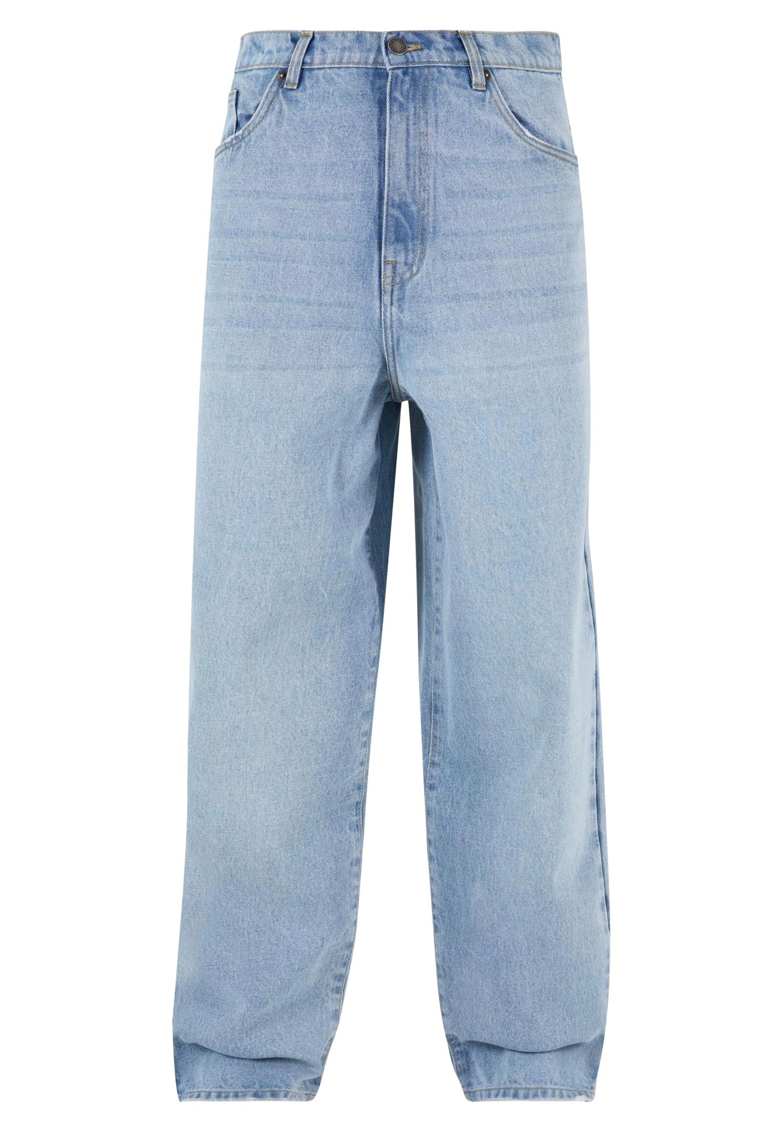 Urban Classics - Heavy Ounce Baggy Fit New Light Blue Washed - Jeans | Men-Image