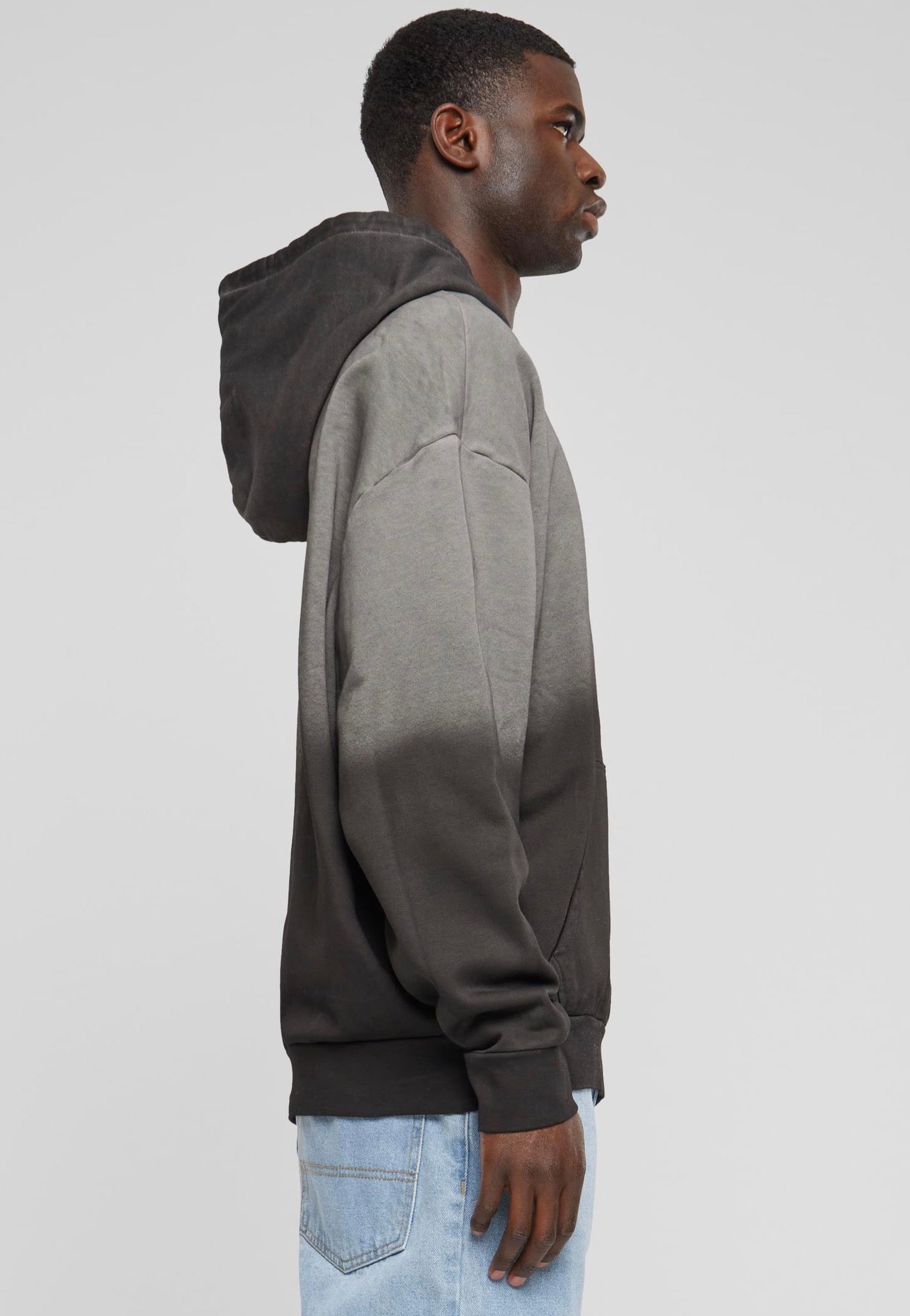 Urban Classics - Sun Bleached Black - Hoodie | Men-Image