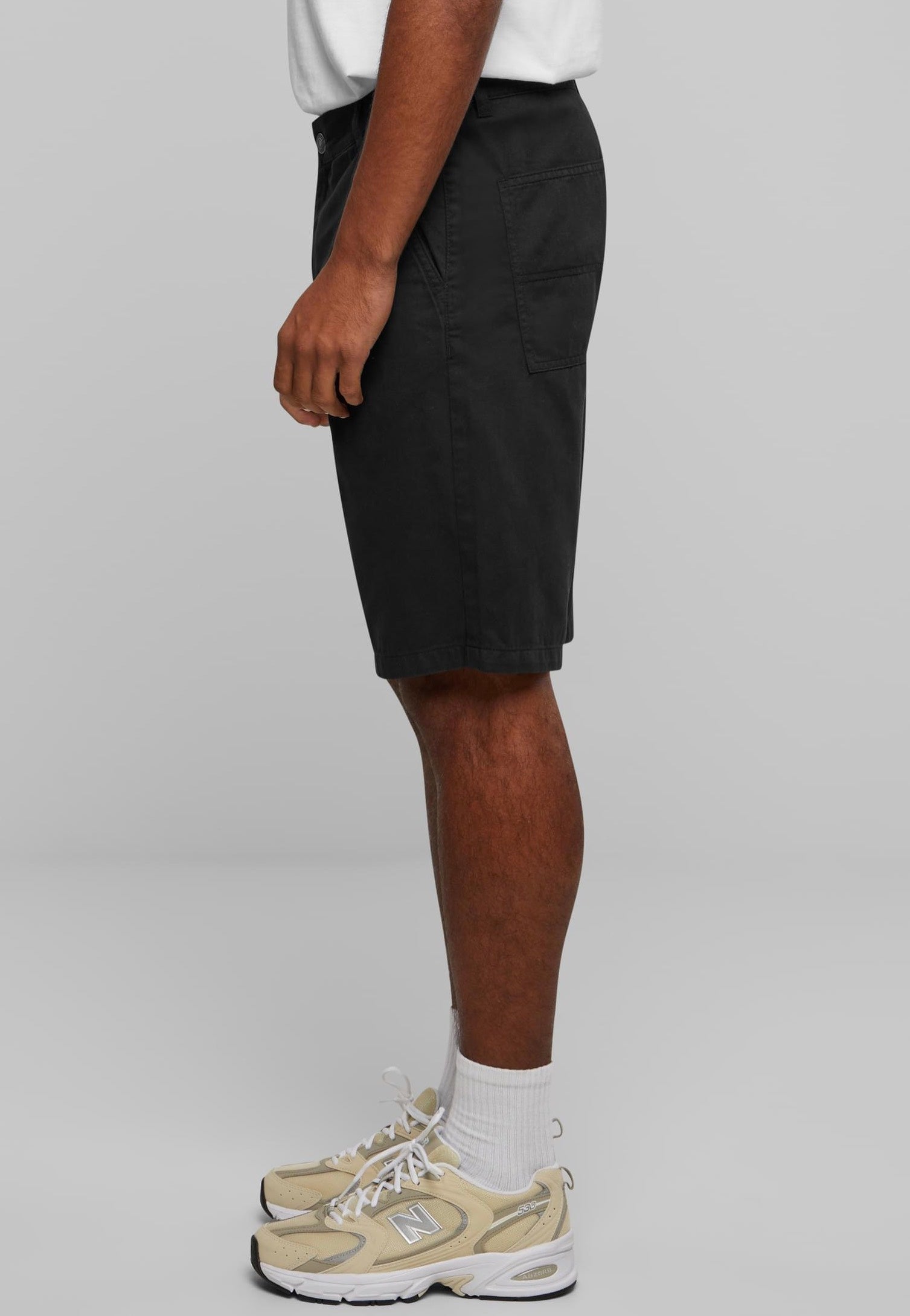 Urban Classics - Organic Skater Chino Black - Shorts | Men-Image