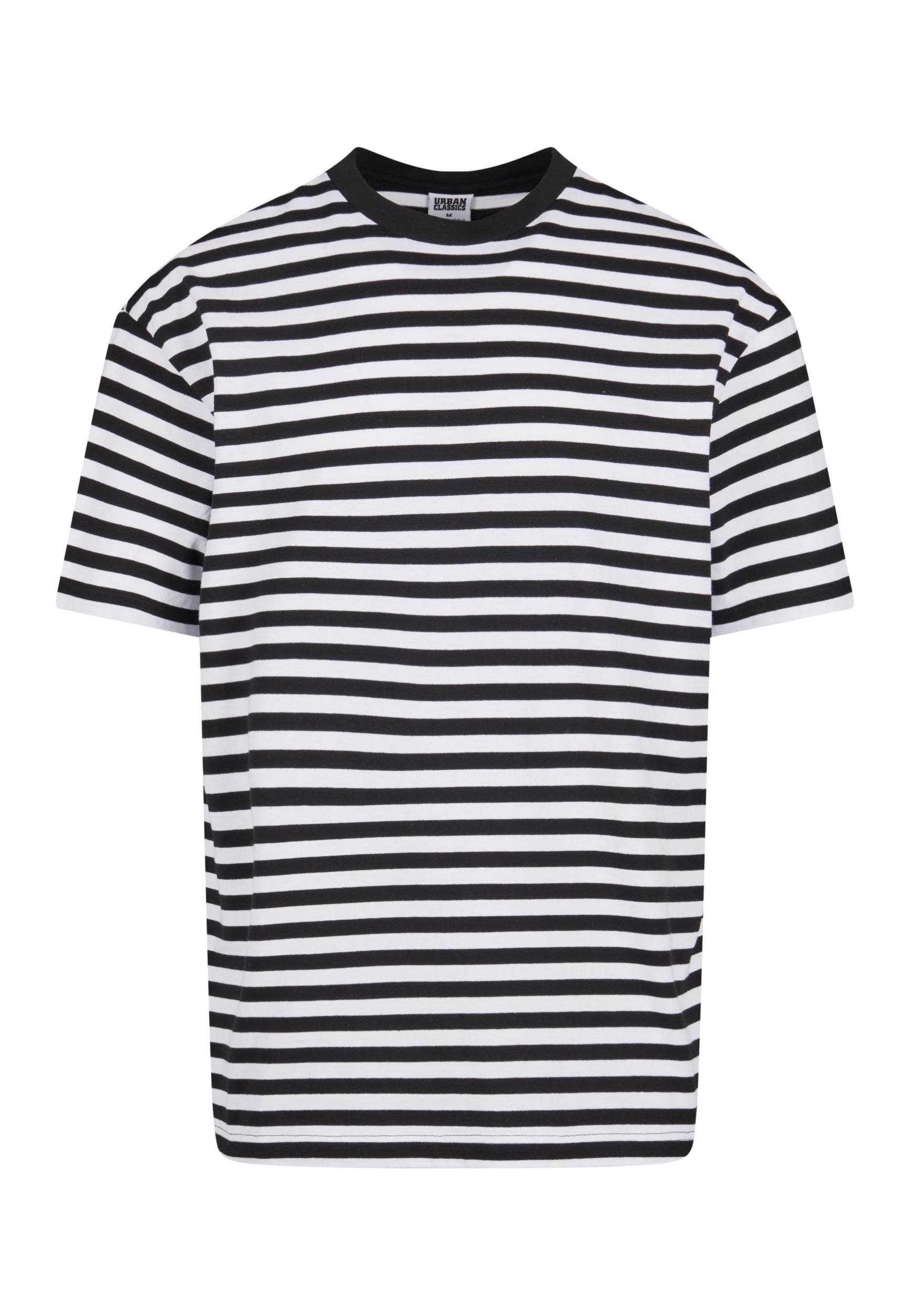 Urban Classics - Regular Stripe White/Black - T-Shirt | Men-Image