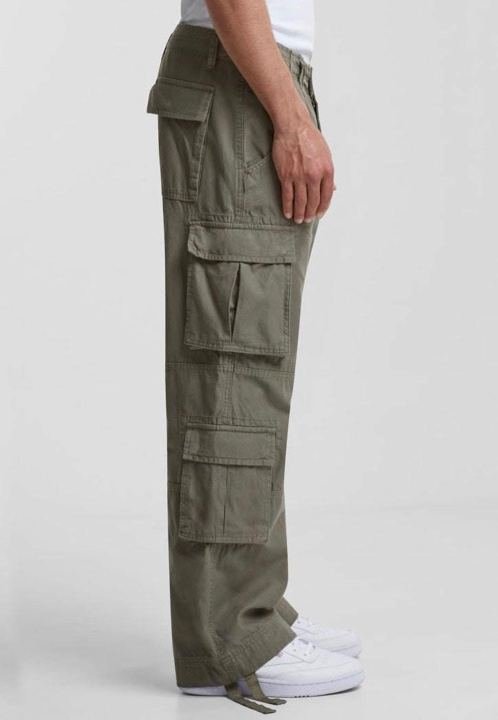 Urban Classics - Double Cargo Olive - Pants | Men-Image