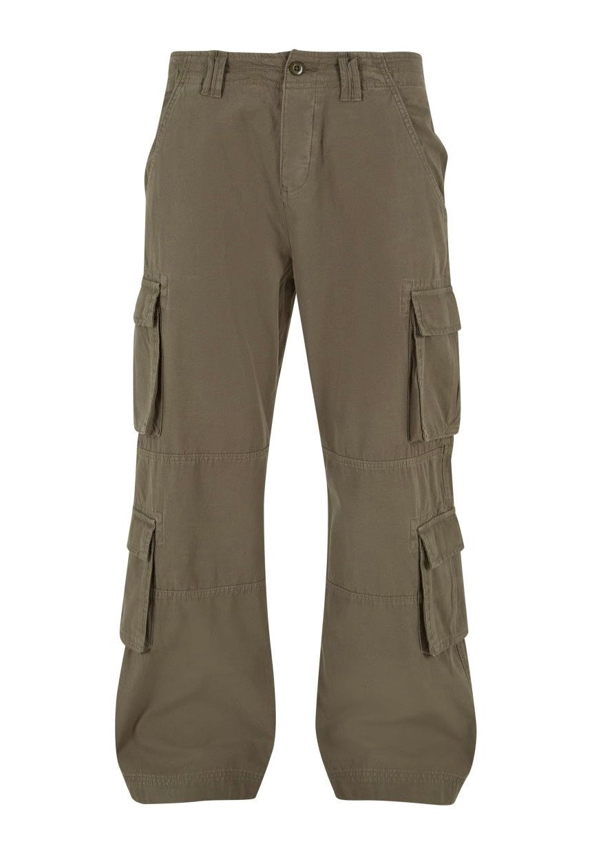 Urban Classics - Double Cargo Olive - Pants | Men-Image