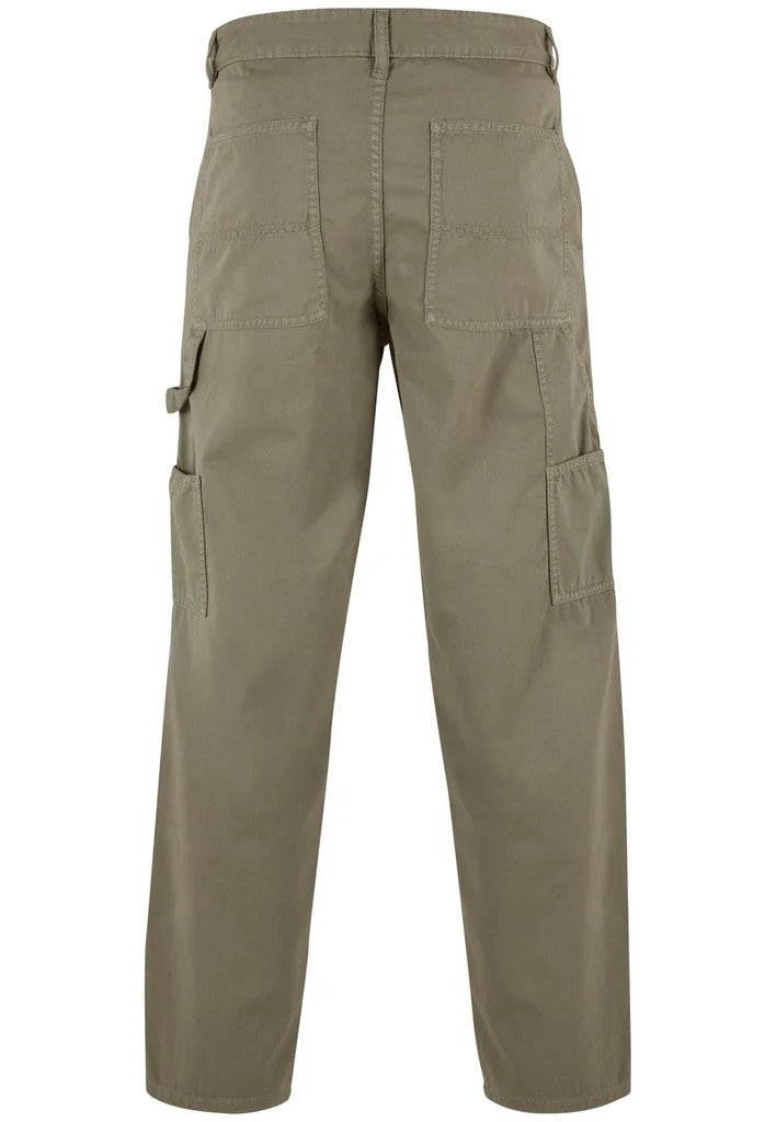 Urban Classics - Twill Double Knee Palegreen - Pants | Men-Image