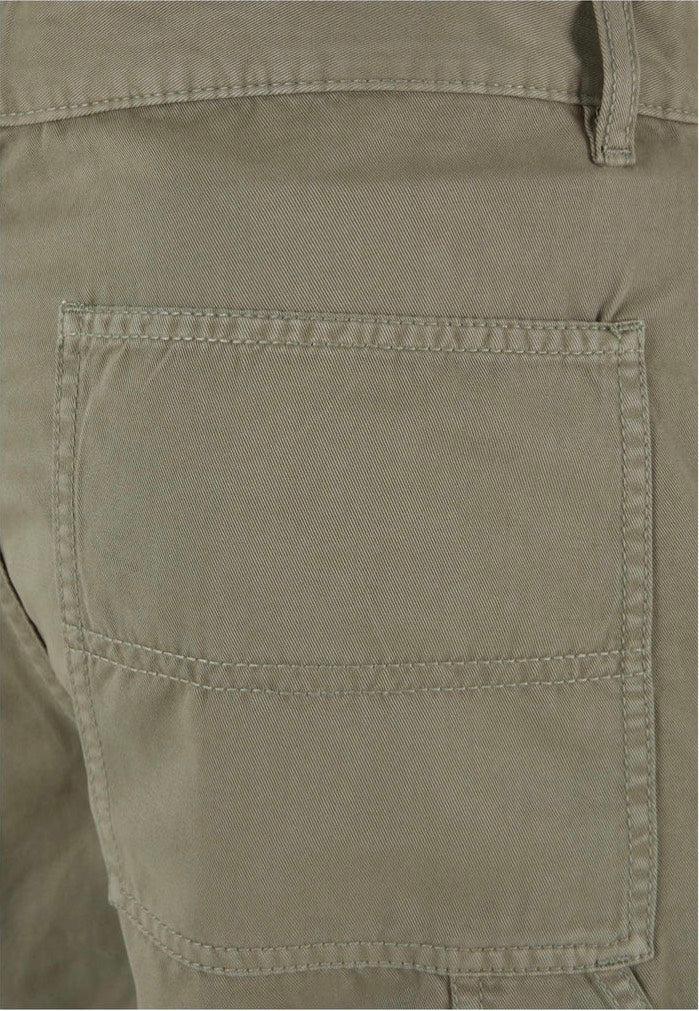 Urban Classics - Twill Double Knee Palegreen - Pants | Men-Image