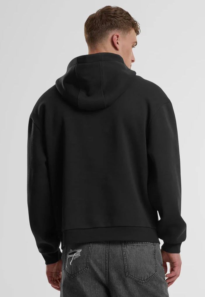 Urban Classics - Fluffy Black - Hoodie | Men-Image