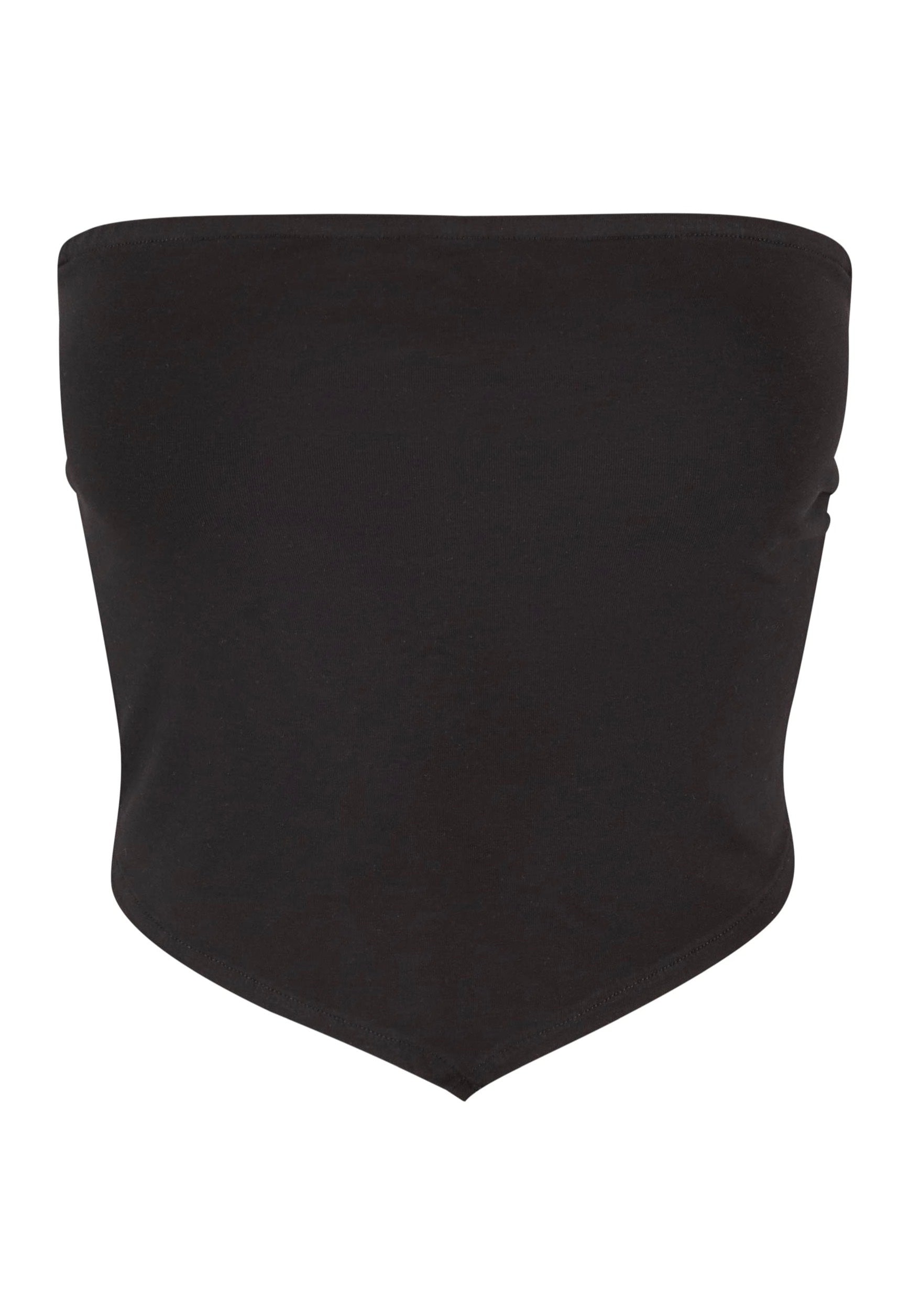 Urban Classics - Ladies Knotted Bandeau Black - Top | Women-Image