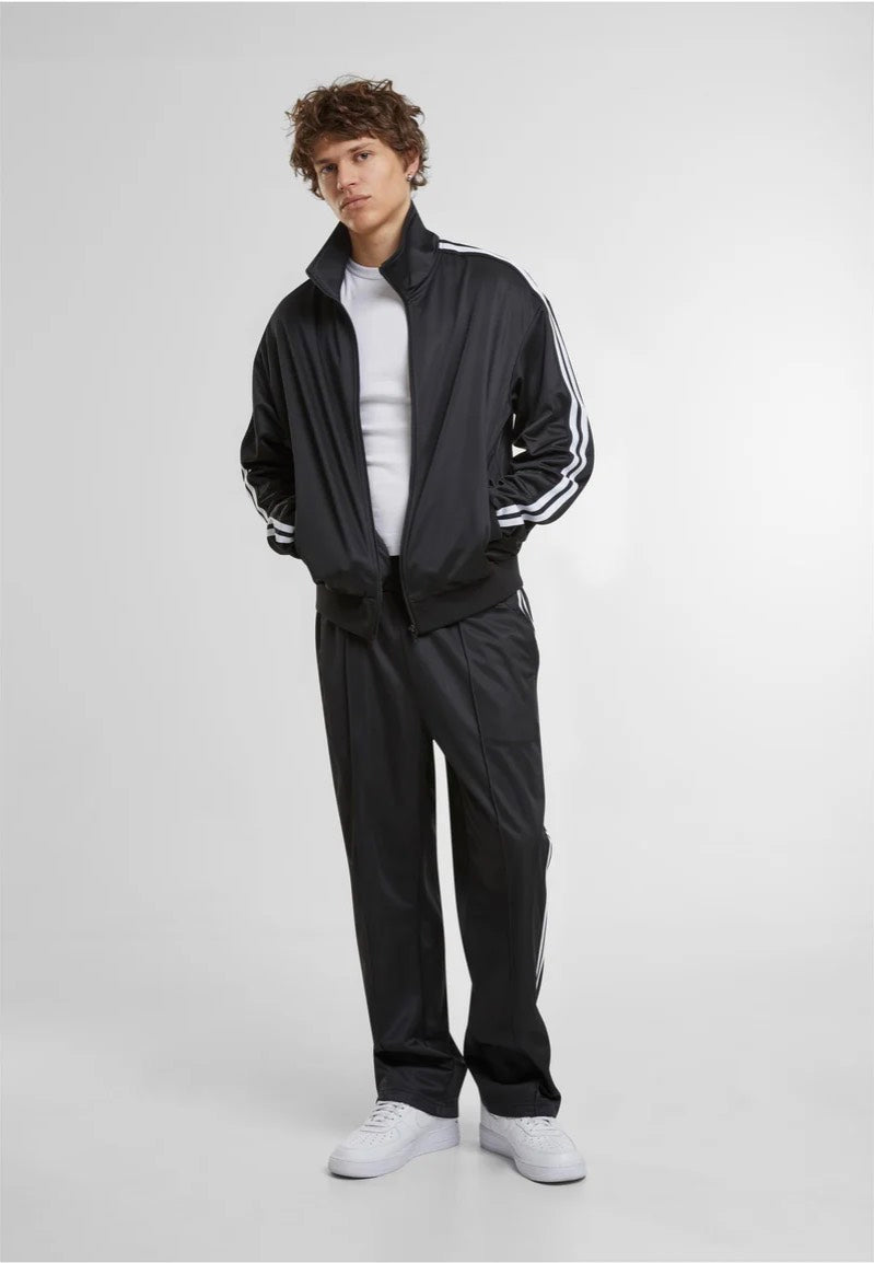 Urban Classics - Retro Tricot Black - Track Jacket | Men-Image