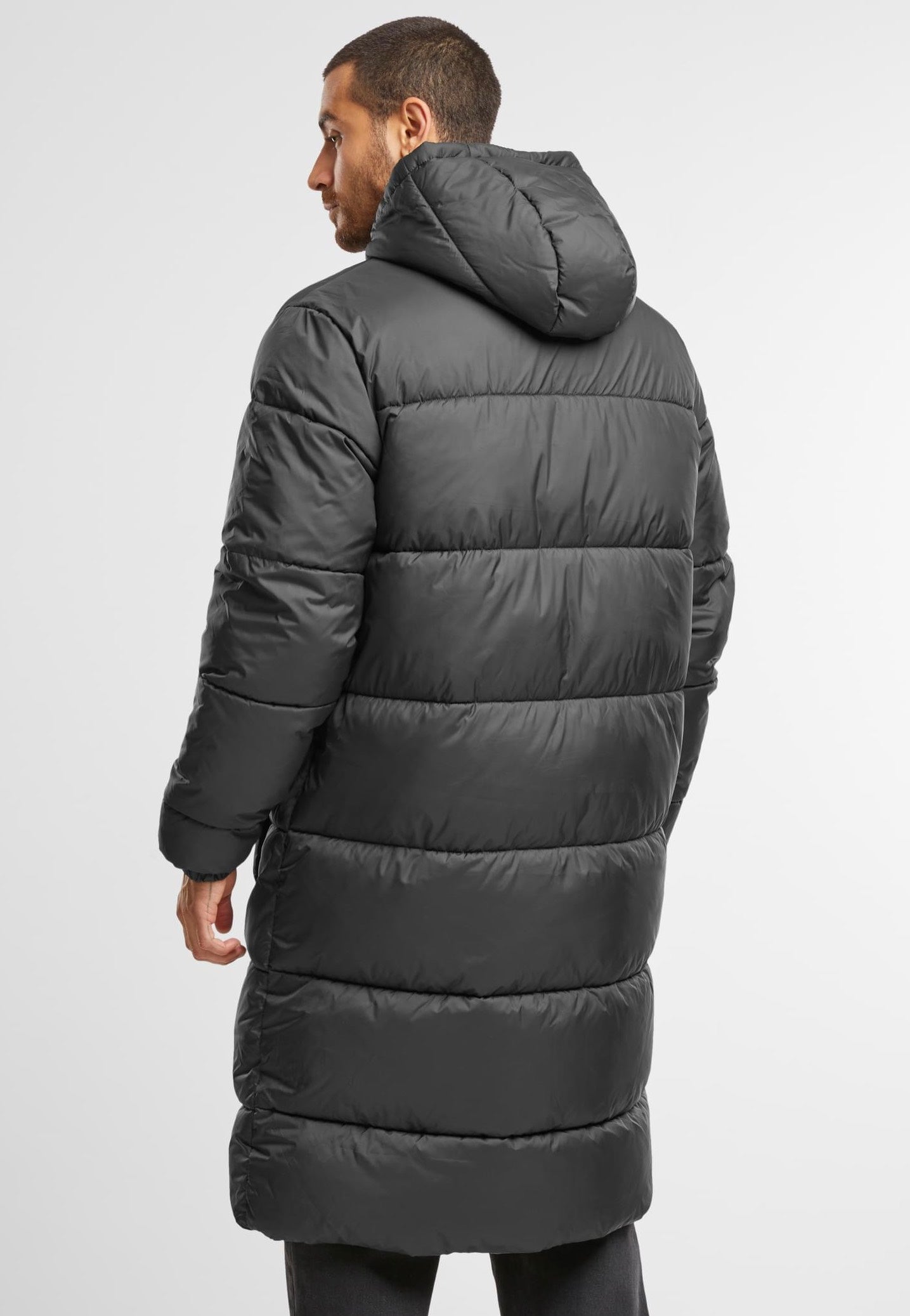 Urban Classics - Long Puffer Black - Jacket | Men-Image