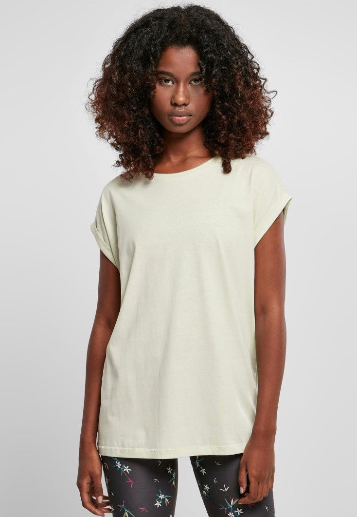 Urban Classics - Ladies Extended Shoulder Lightmint - T-Shirt | Women-Image