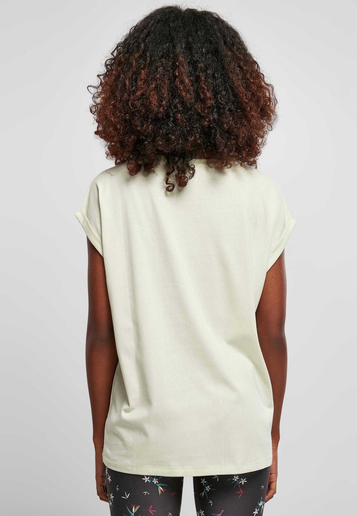 Urban Classics - Ladies Extended Shoulder Lightmint - T-Shirt | Women-Image