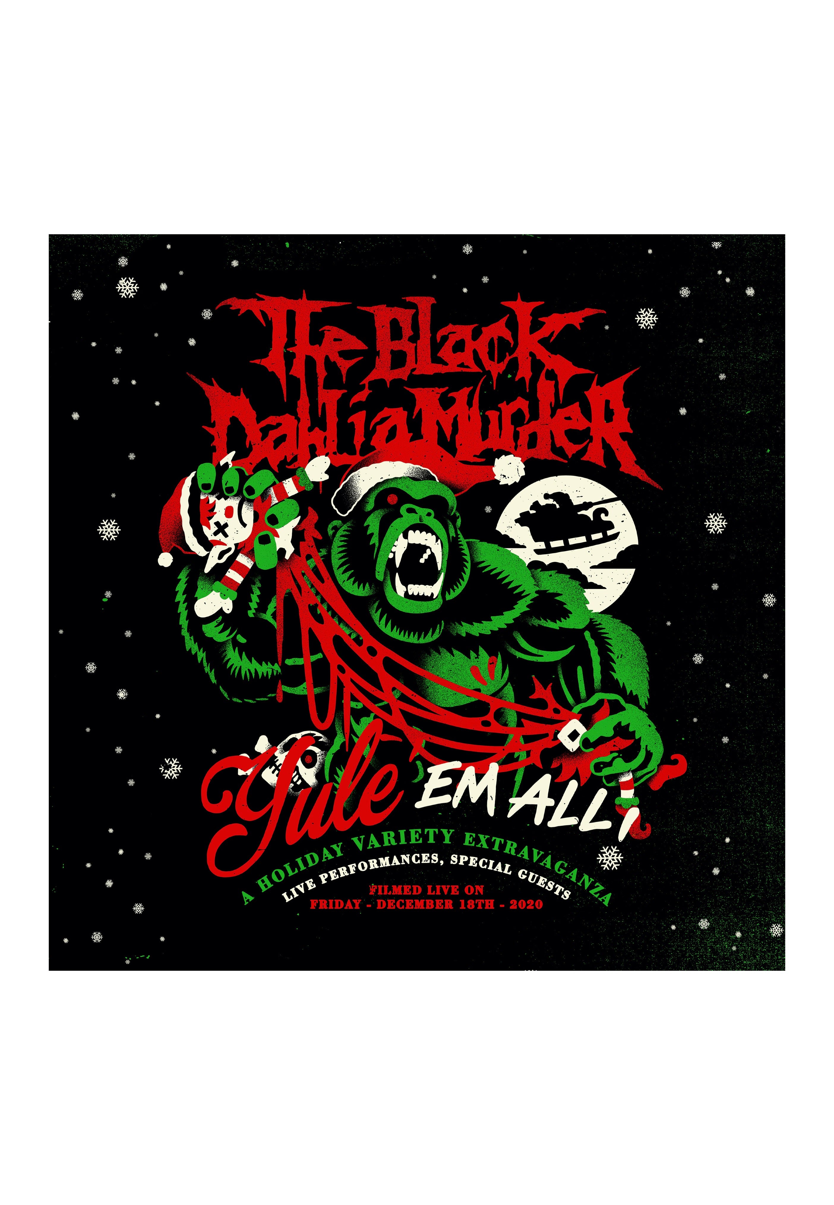 The Black Dahlia Murder - Yule 'Em All - Digipak DVD | Neutral-Image