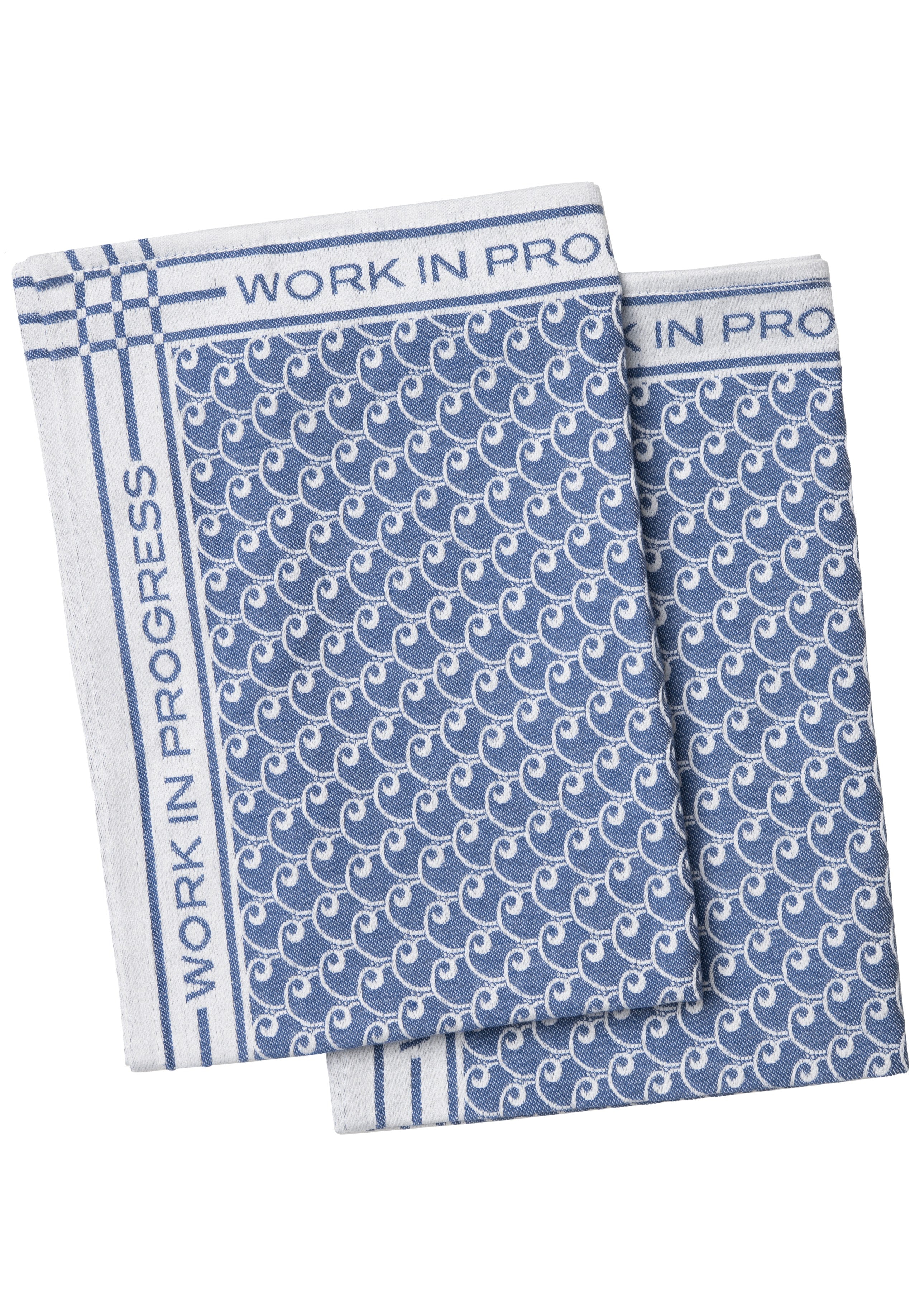 Carhartt WIP - Tea Towel White/Blue - Towel | Neutral-Image