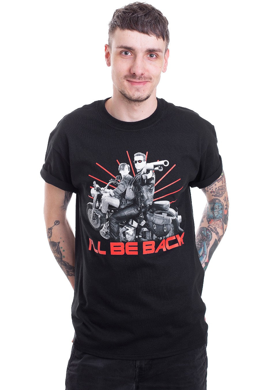 Terminator - I'll Be Back - T-Shirt | Men-Image