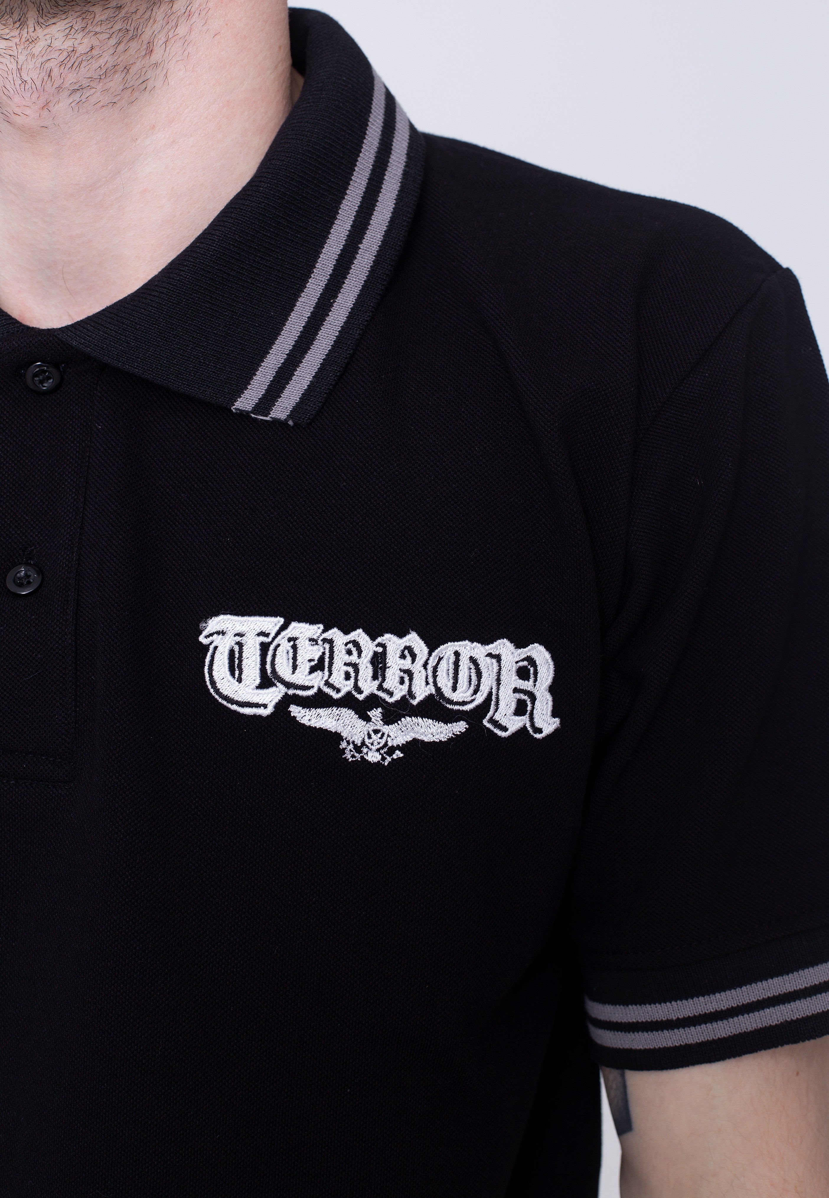 Terror - Eagle Old English - Polo | Men-Image