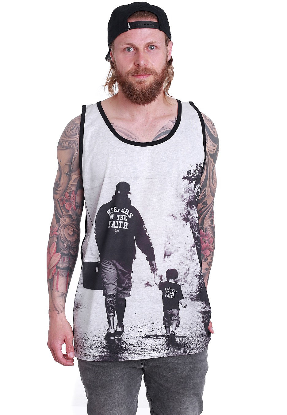 Terror - Generations White Allover - Tank | Men-Image