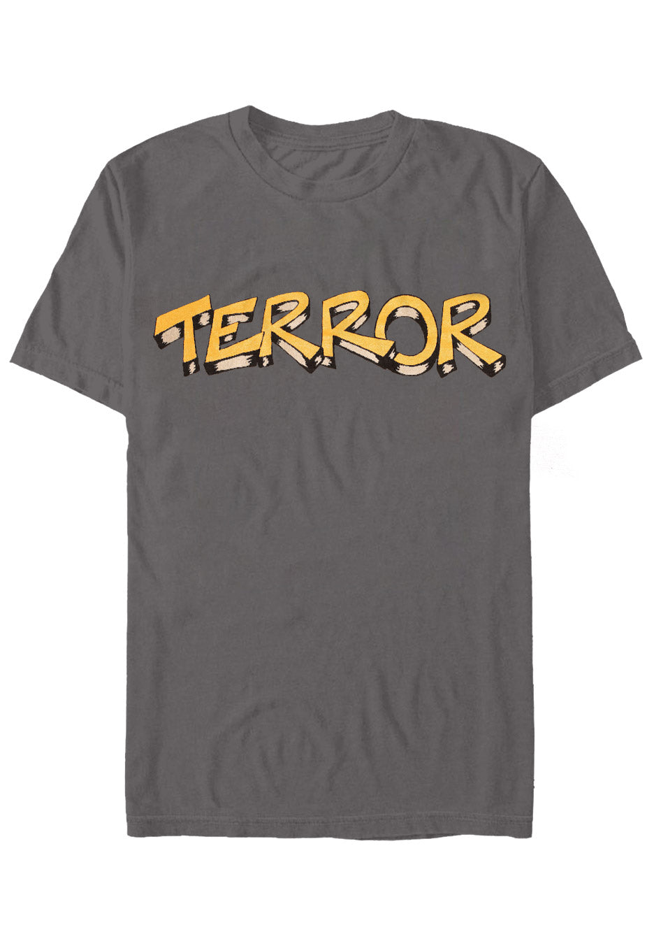 Terror - Hooded Guy Charcoal - T-Shirt | Neutral-Image