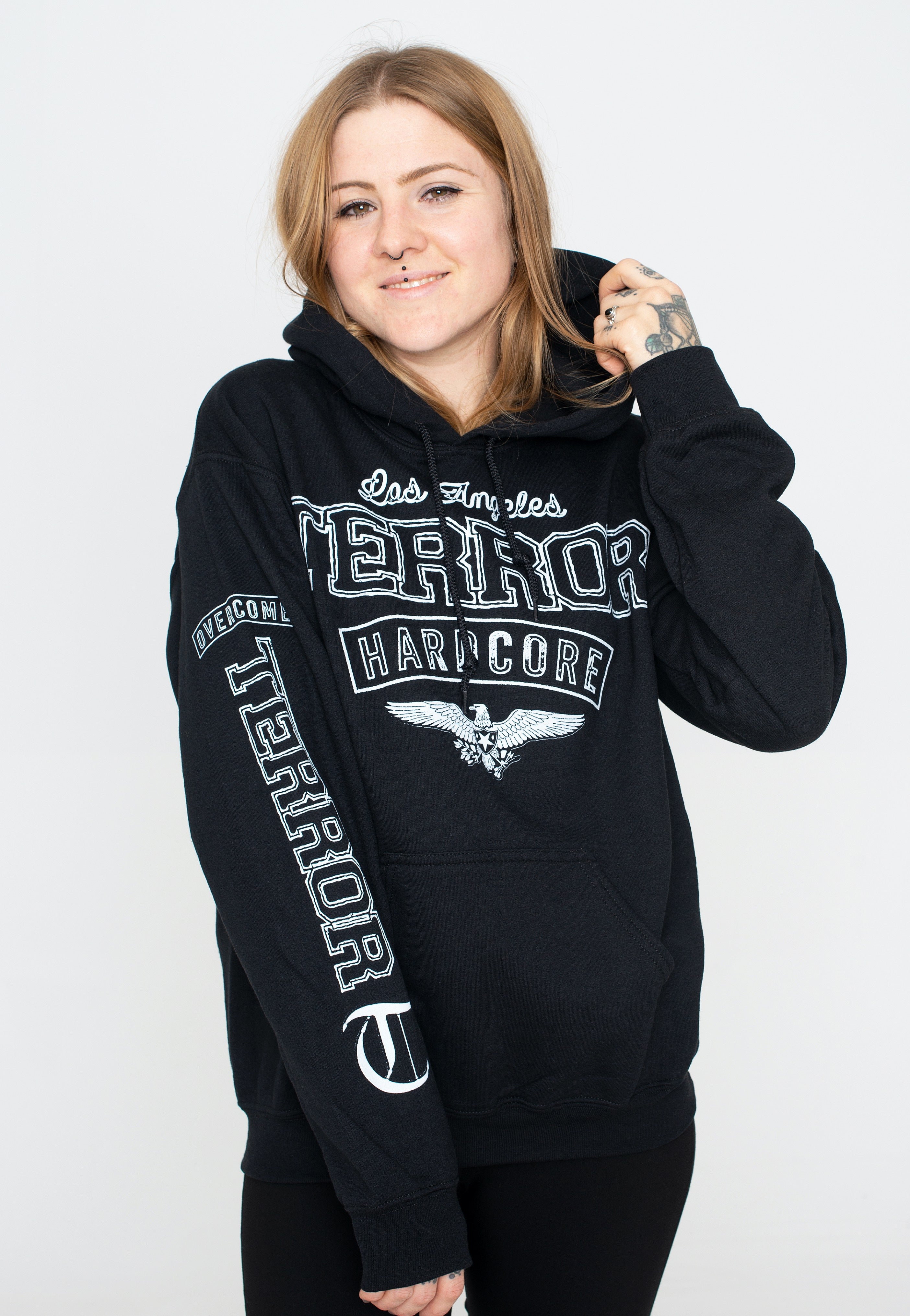 Terror - Overcome Rocker - Hoodie | Women-Image