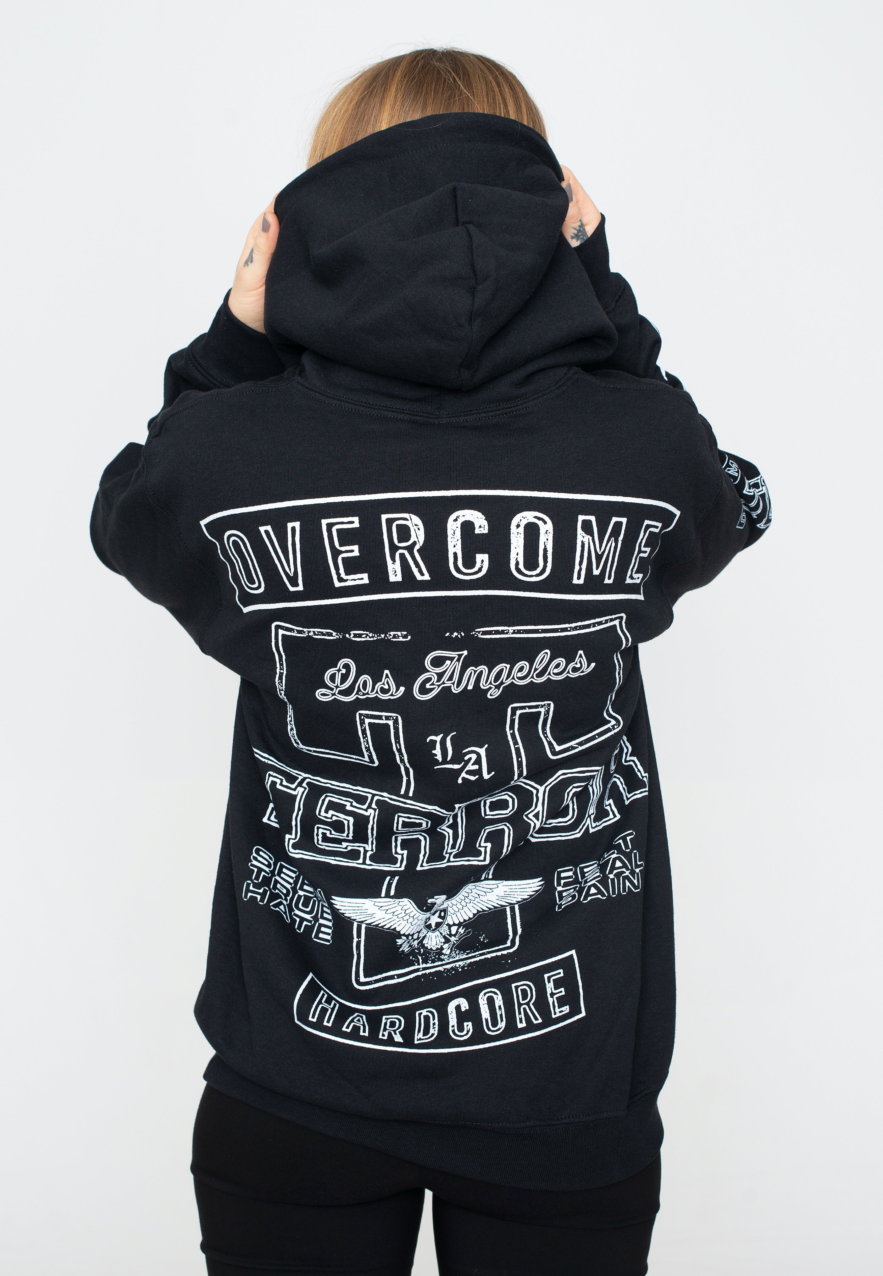 Terror - Overcome Rocker - Hoodie | Women-Image