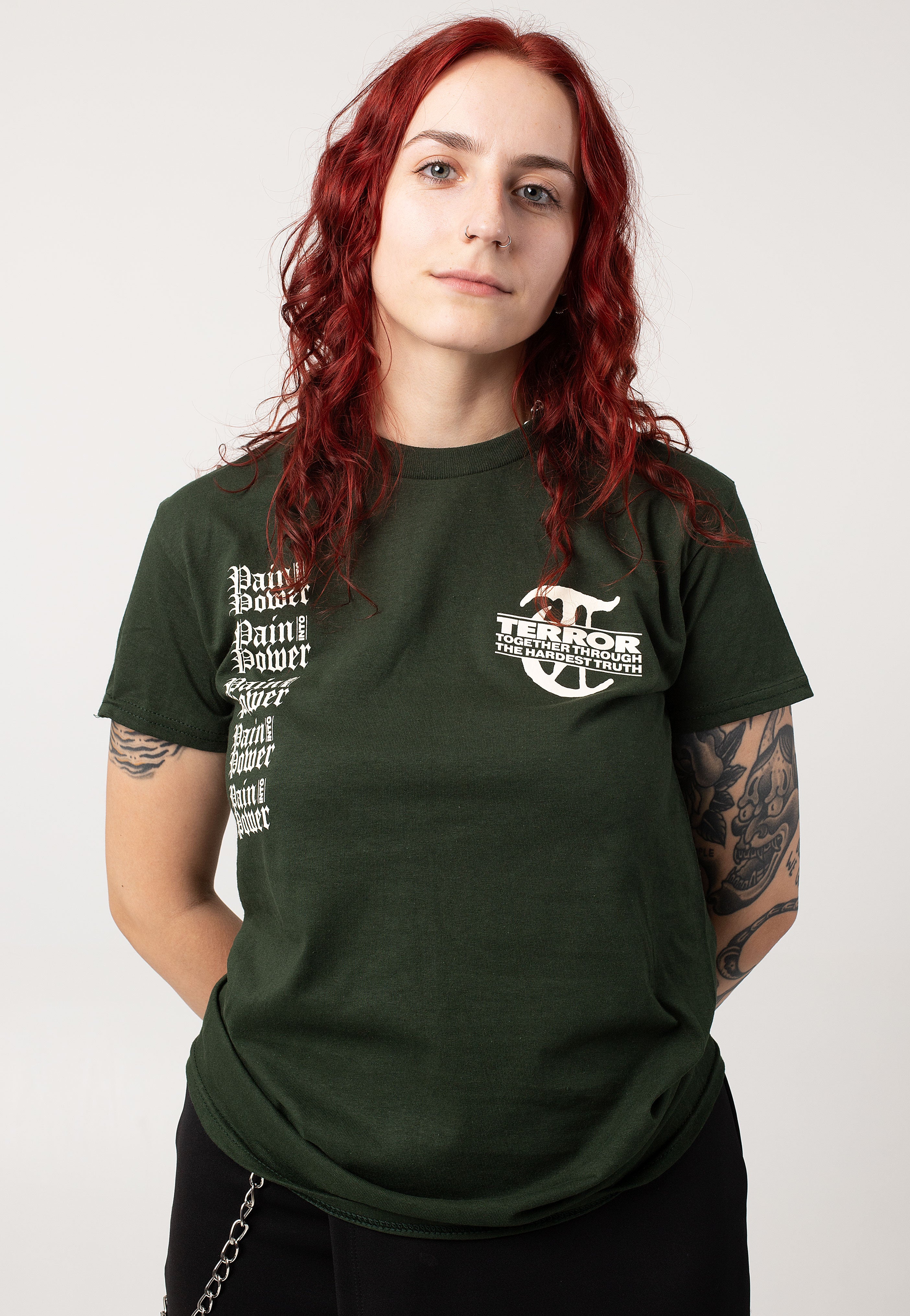 Terror - Pain Forest Green - T-Shirt | Women-Image