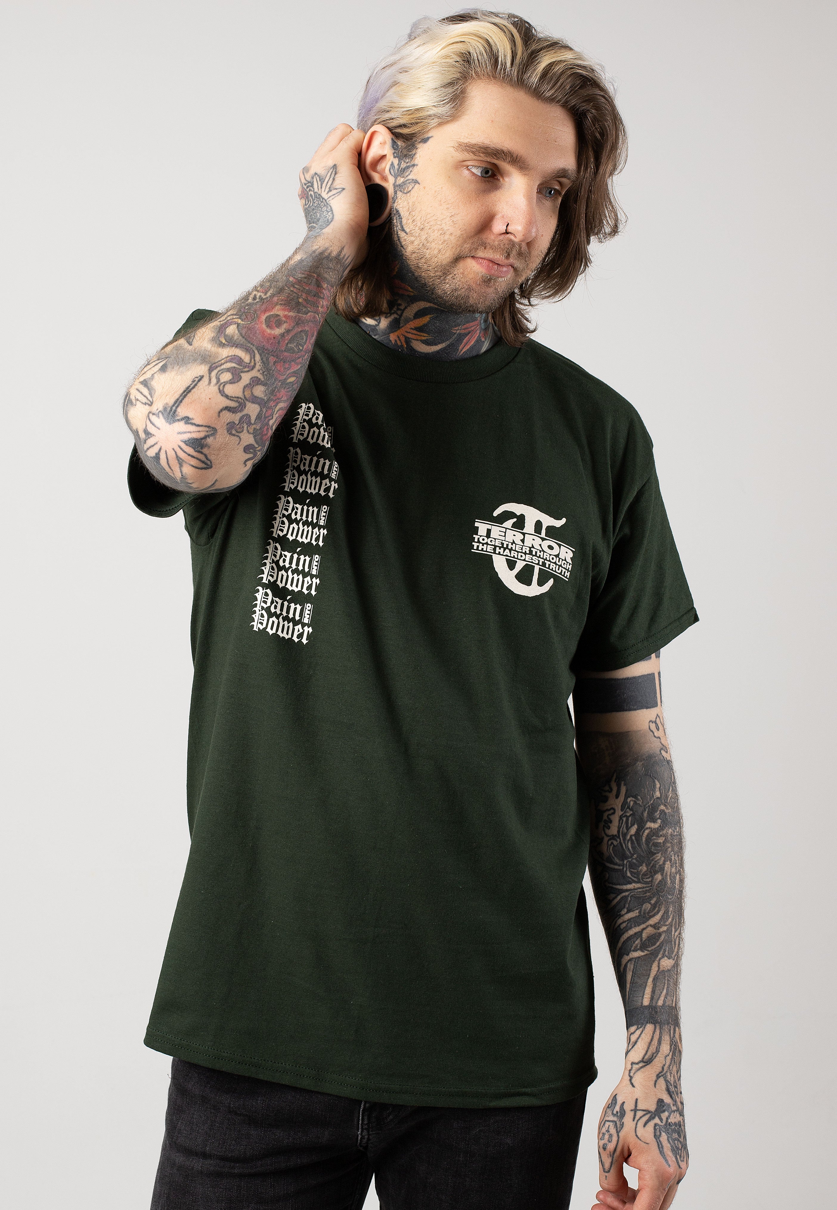 Terror - Pain Forest Green - T-Shirt | Men-Image