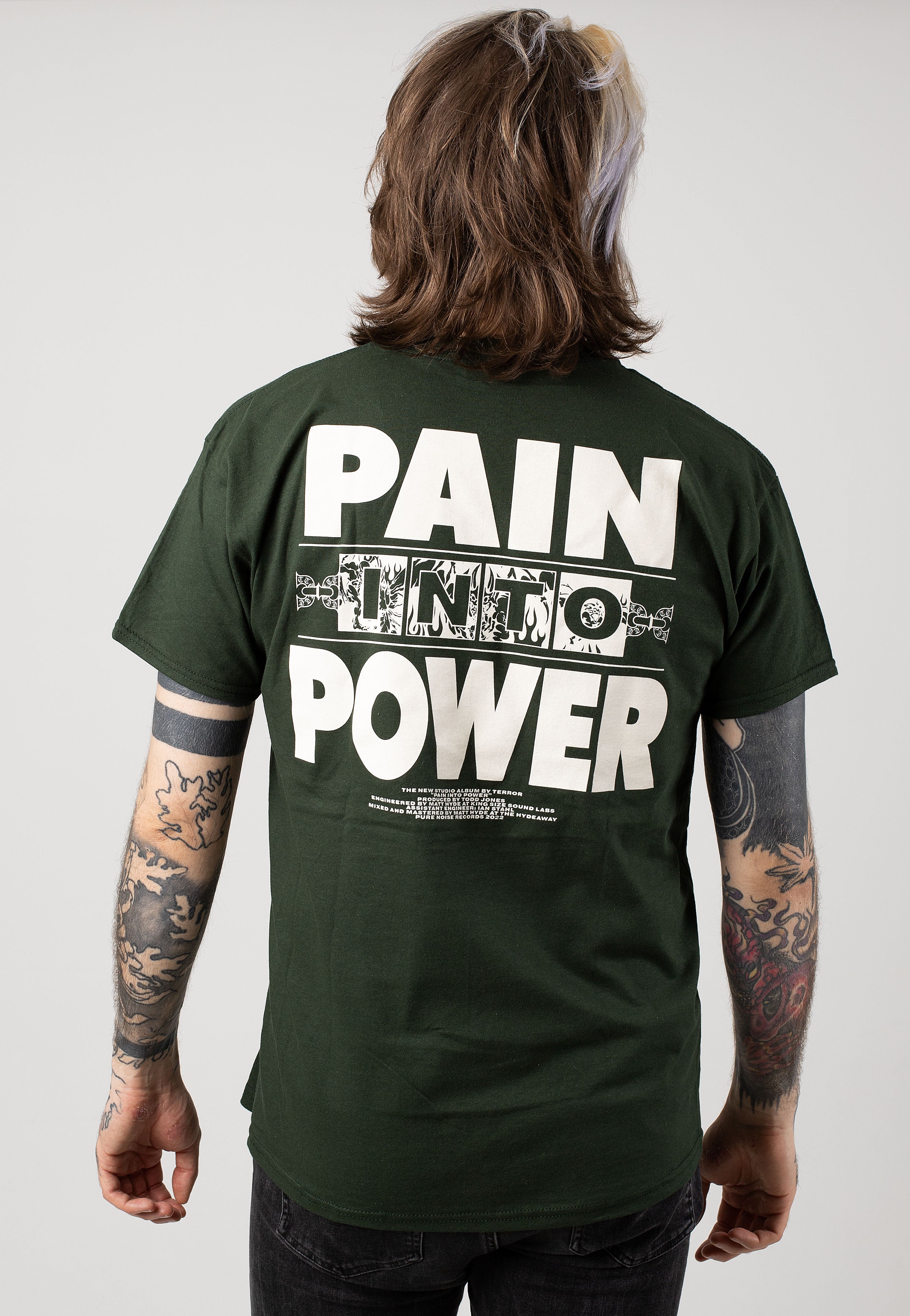 Terror - Pain Forest Green - T-Shirt | Men-Image