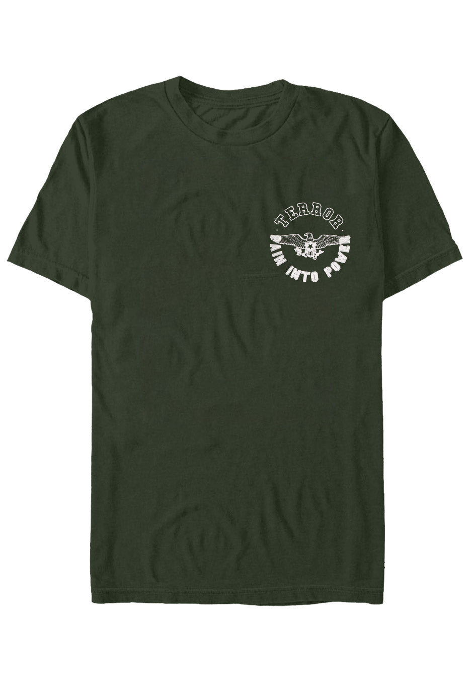 Terror - Pain Into Power Forest Green - T-Shirt | Neutral-Image