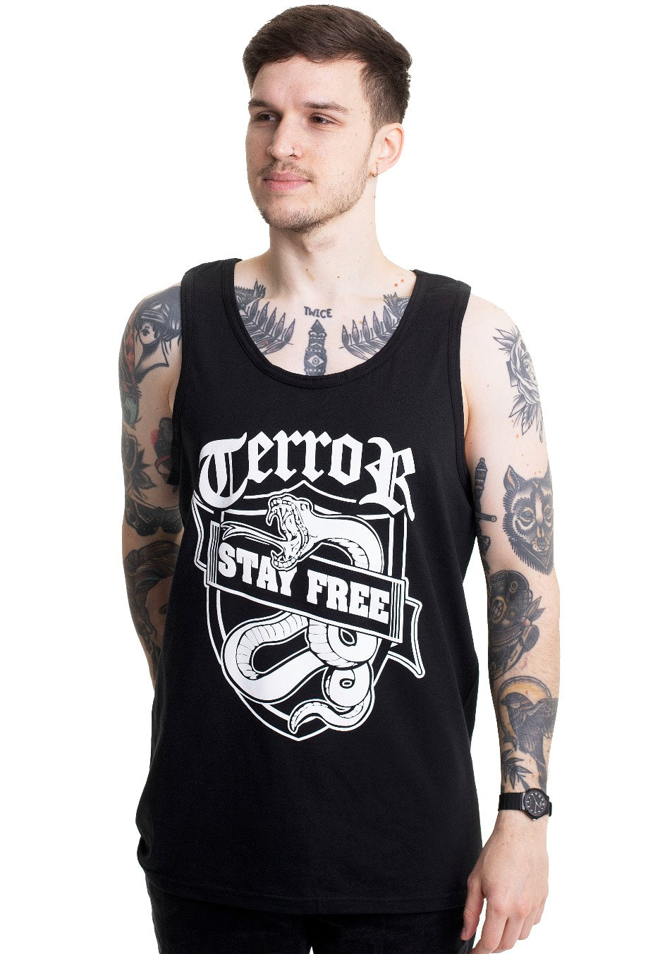 Terror - Stay Free Snake - Tank | Men-Image