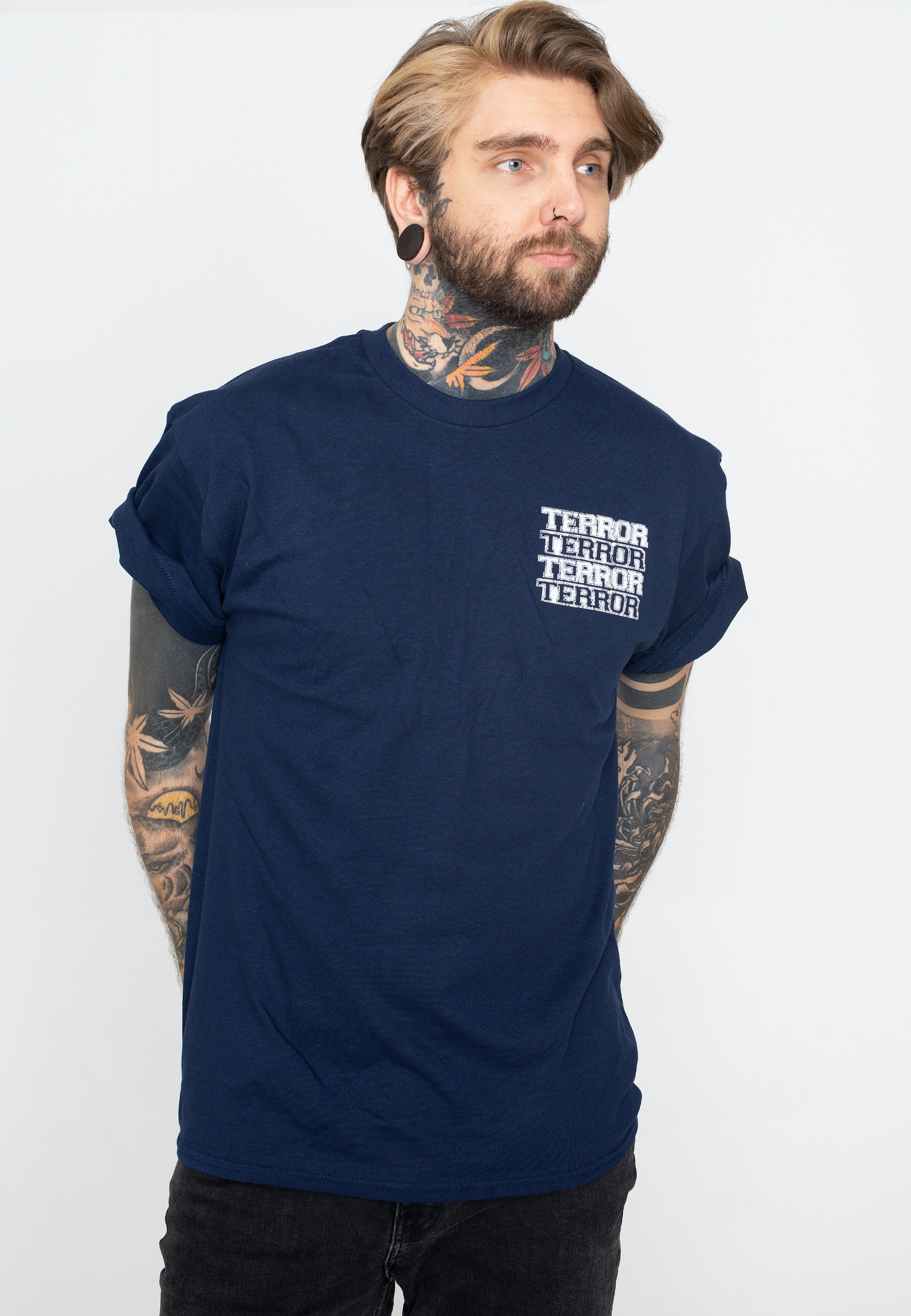 Terror - Underdog Navy - T-Shirt | Men-Image