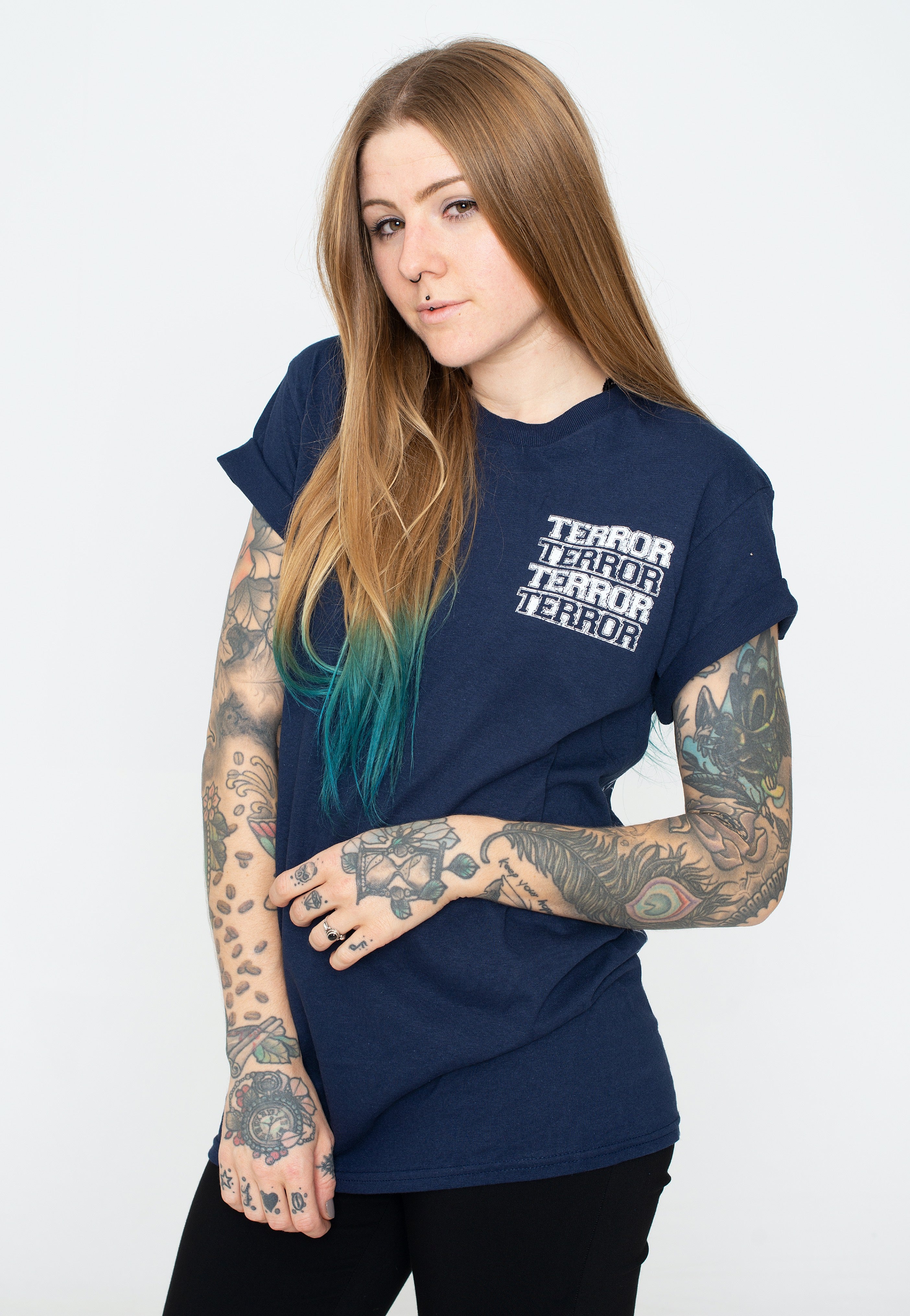 Terror - Underdog Navy - T-Shirt | Women-Image