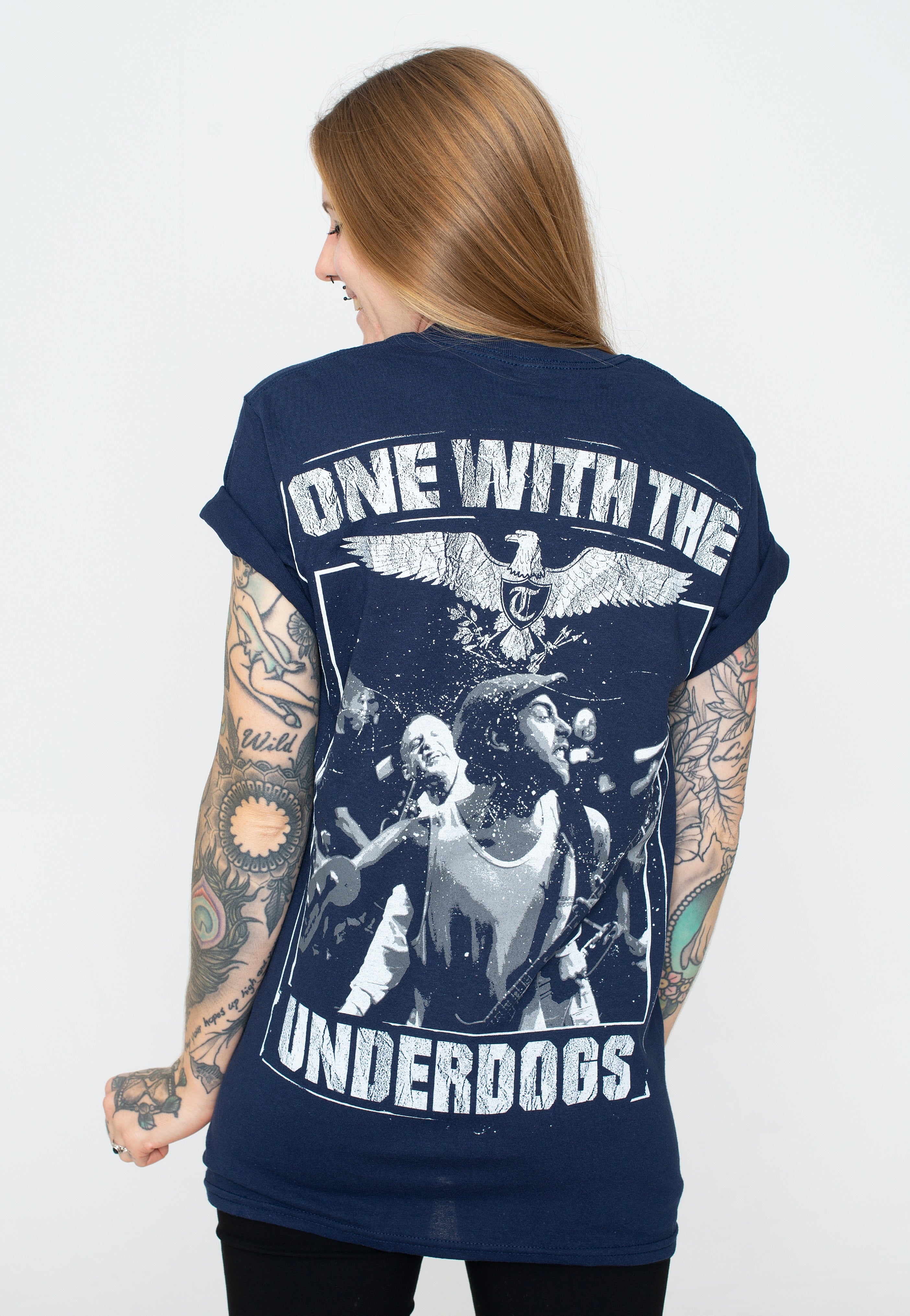 Terror - Underdog Navy - T-Shirt | Women-Image